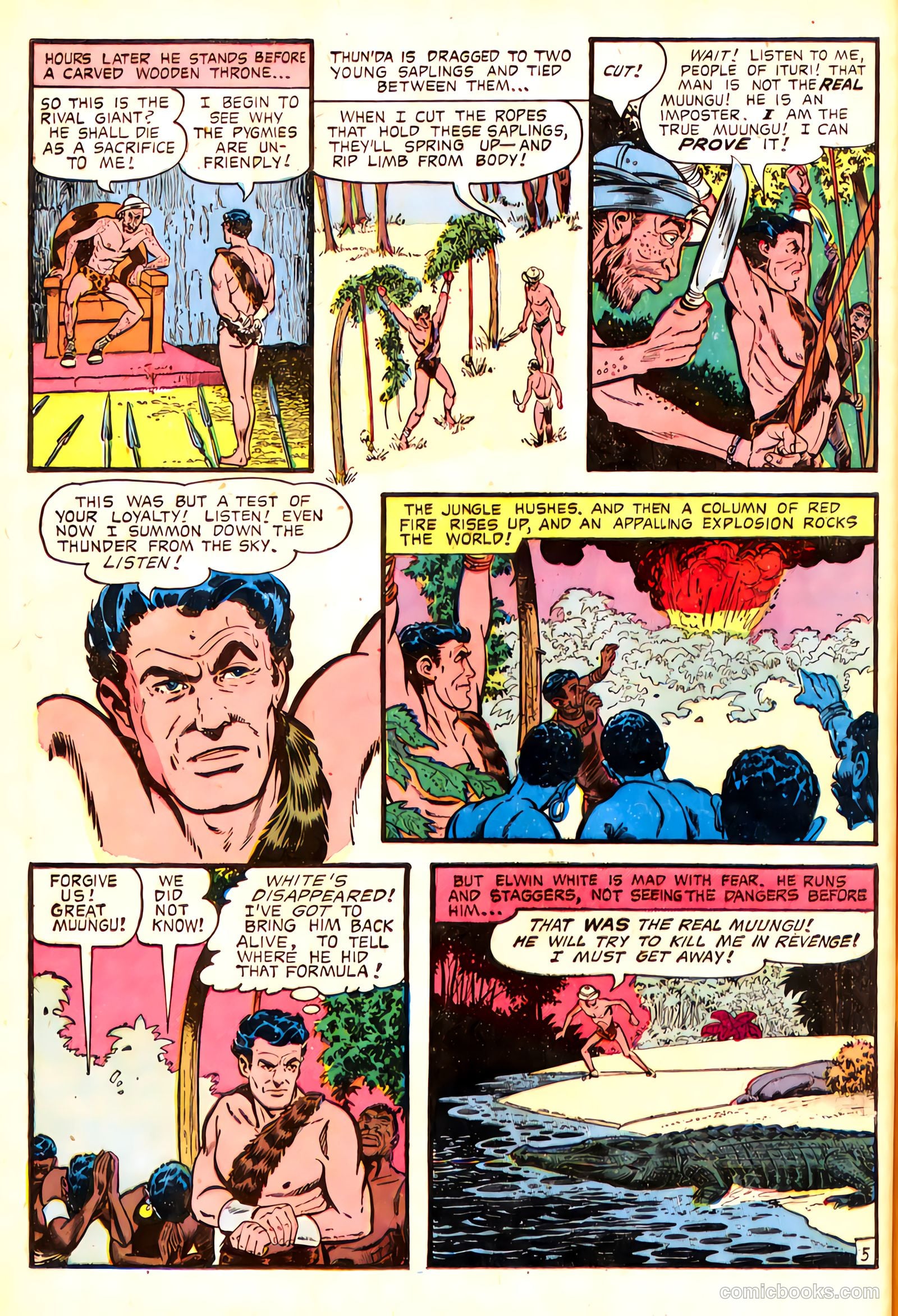 Thun'da, King of the Congo #5 (1953) — page 16 of 36