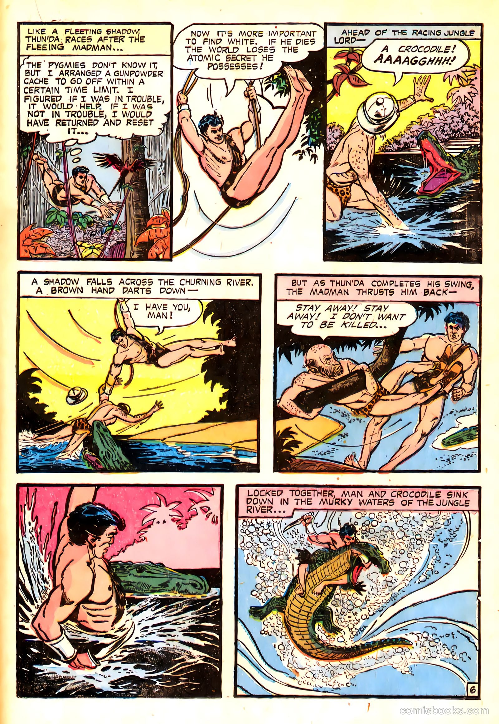Thun'da, King of the Congo #5 (1953) — page 17 of 36