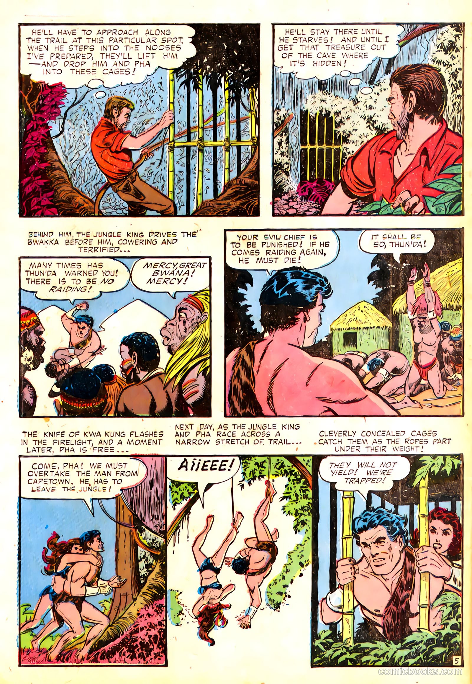 Thun'da, King of the Congo #5 (1953) — page 32 of 36