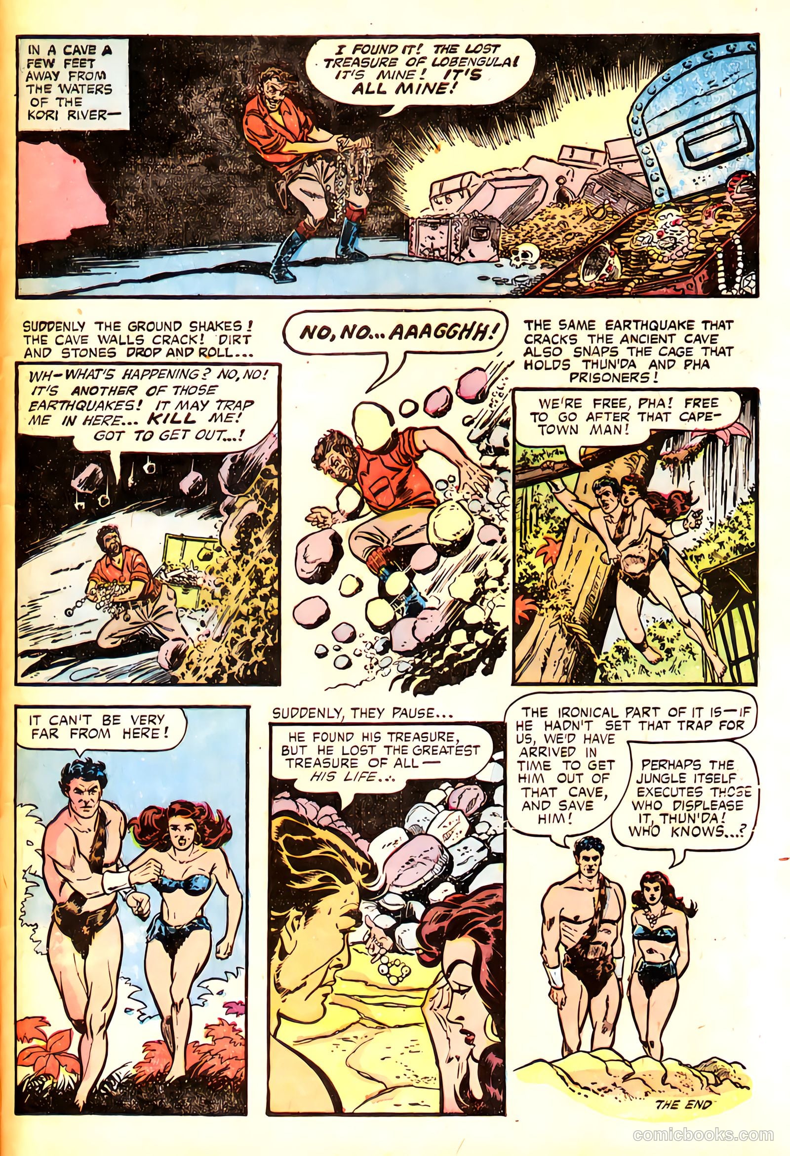 Thun'da, King of the Congo #5 (1953) — page 33 of 36