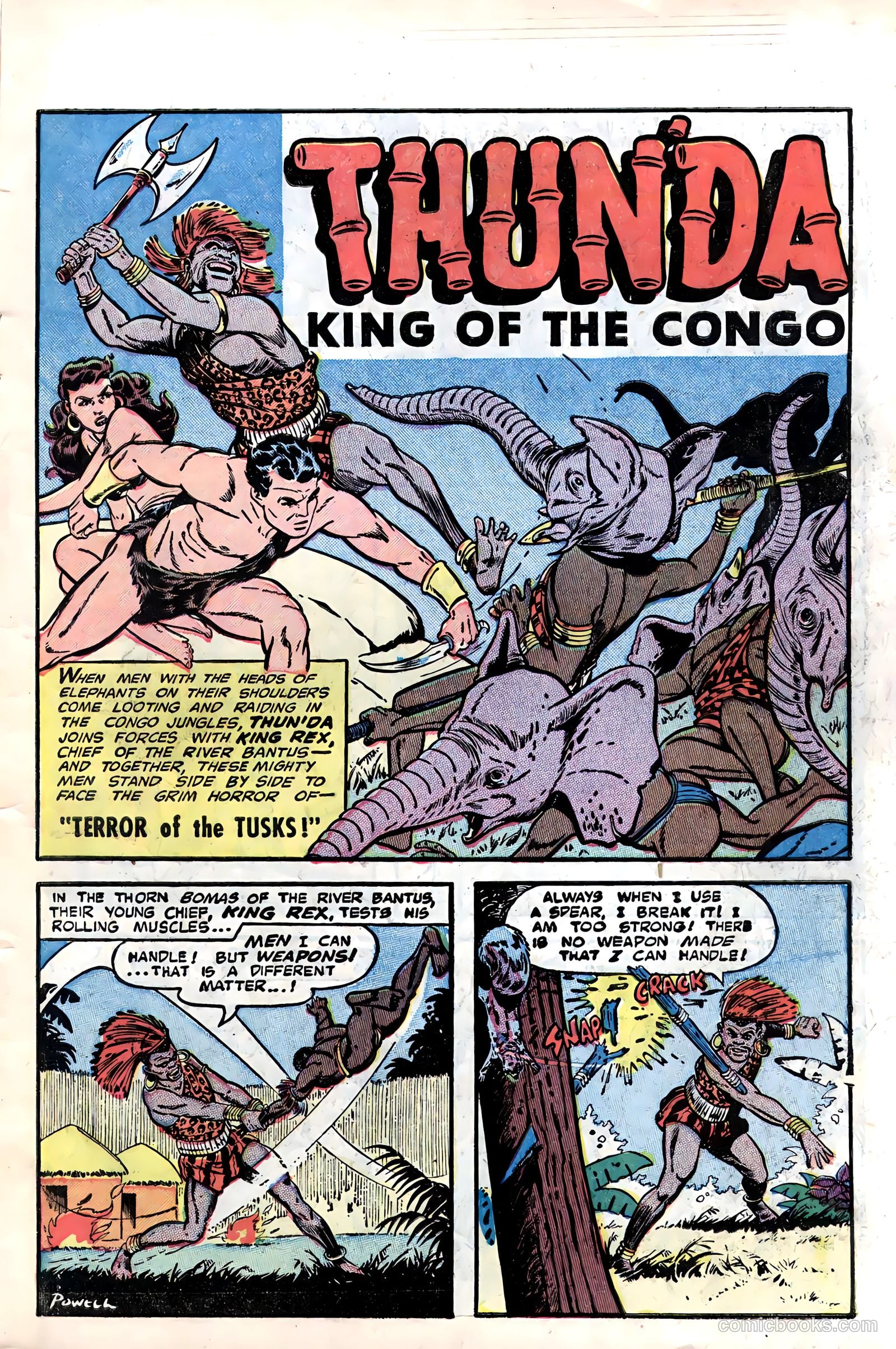 Thun'da, King of the Congo #6 (1953) — page 3 of 36