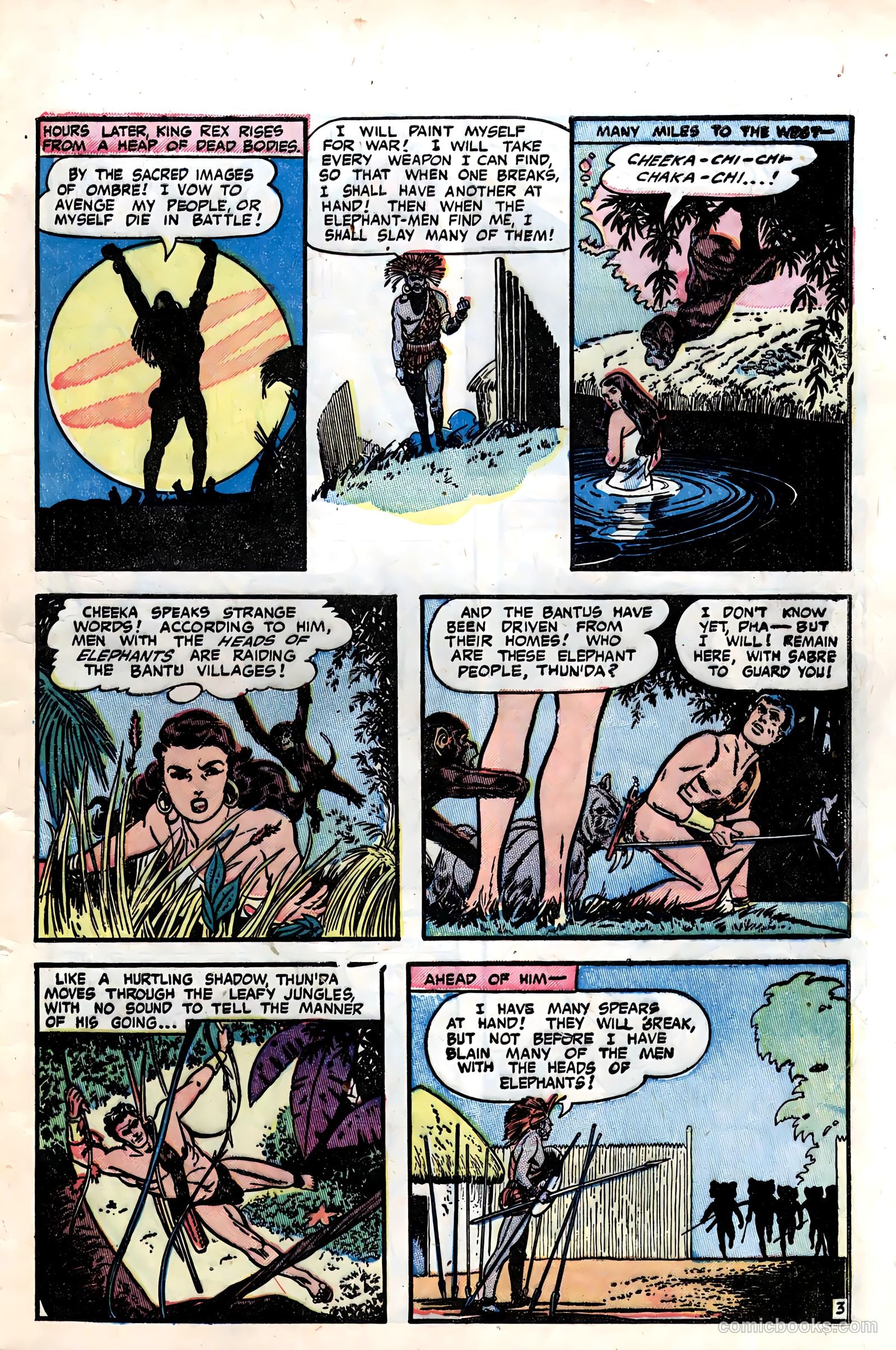 Thun'da, King of the Congo #6 (1953) — page 5 of 36