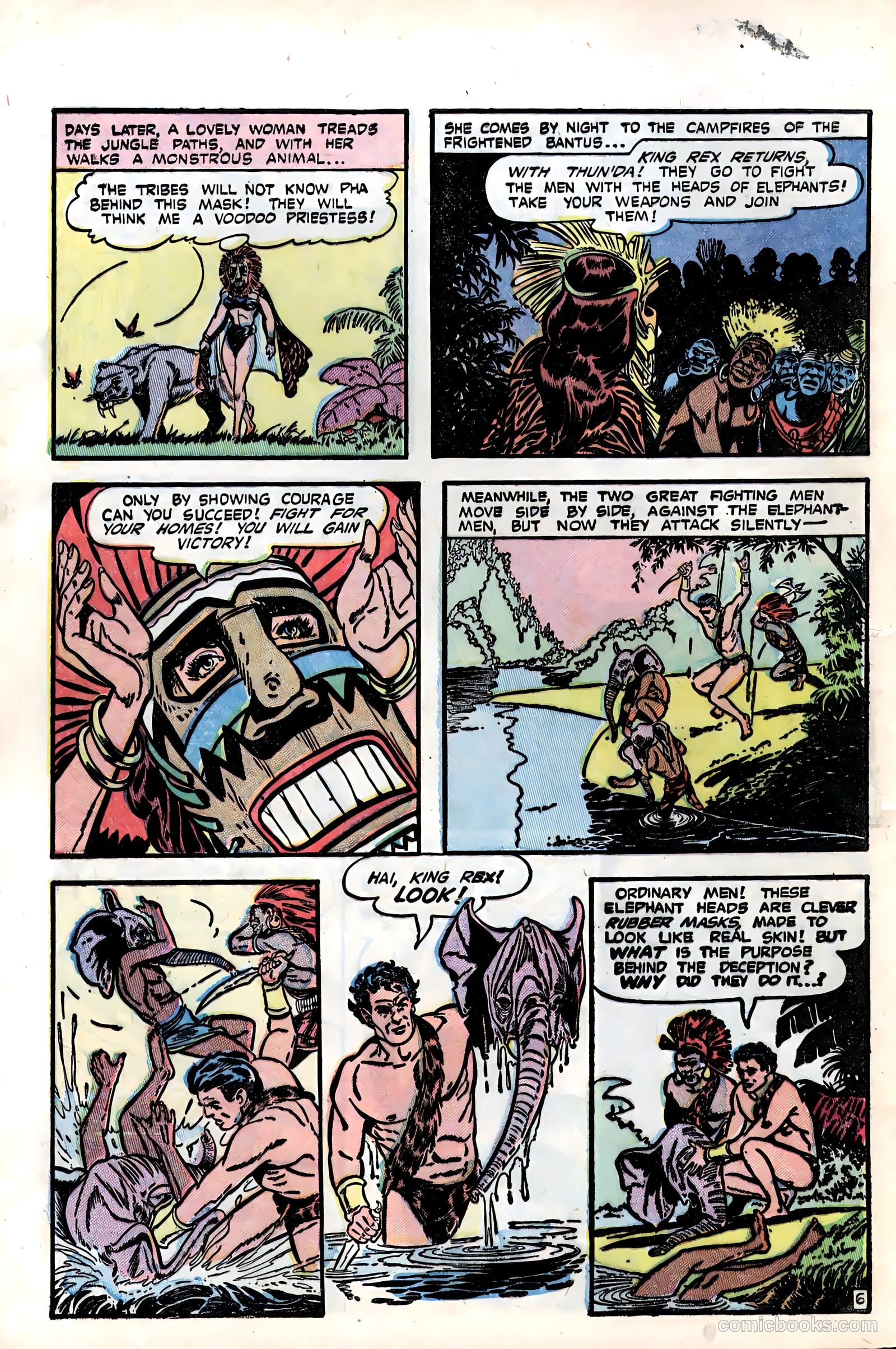 Thun'da, King of the Congo #6 (1953) — page 8 of 36
