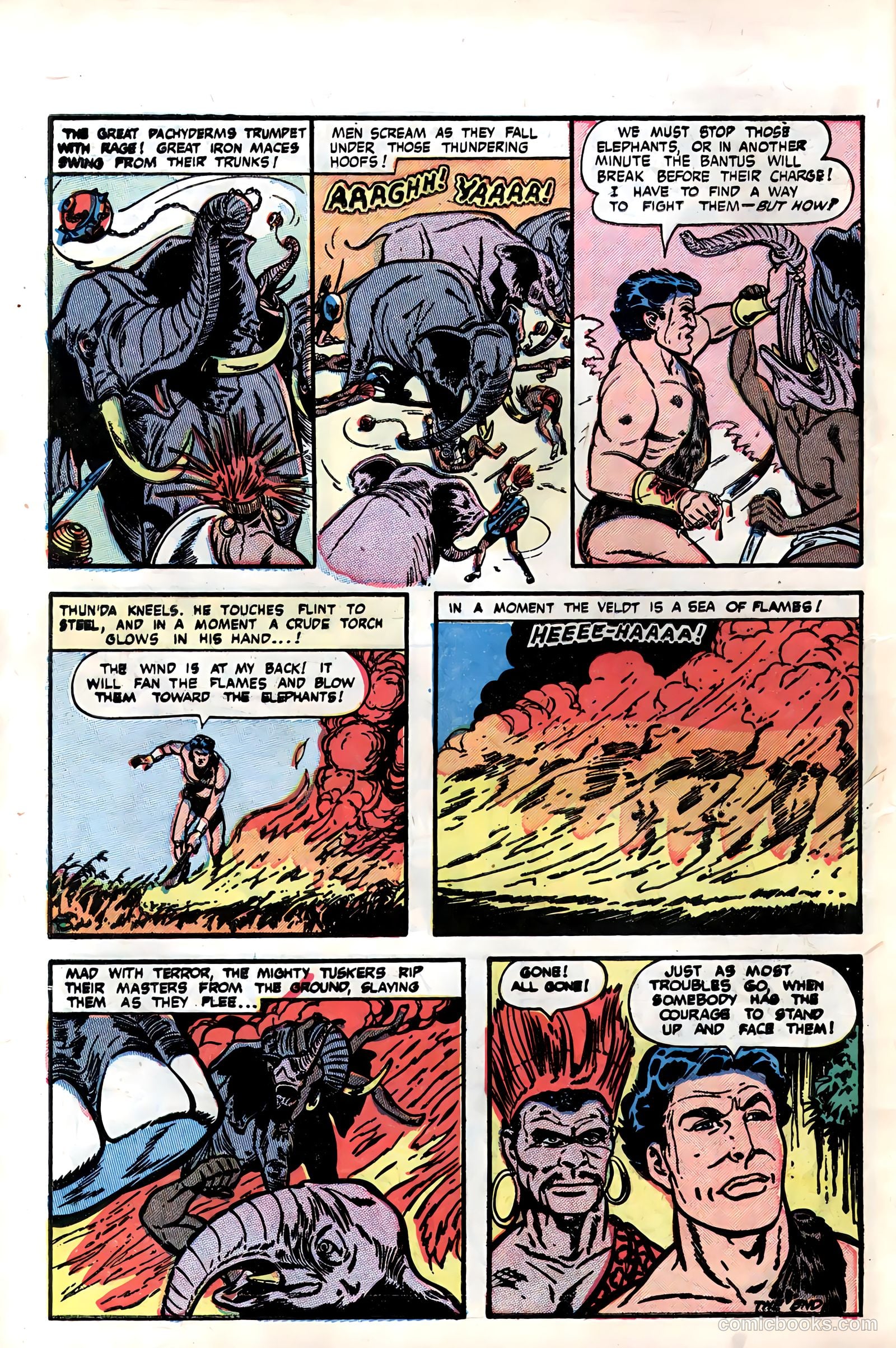 Thun'da, King of the Congo #6 (1953) — page 10 of 36