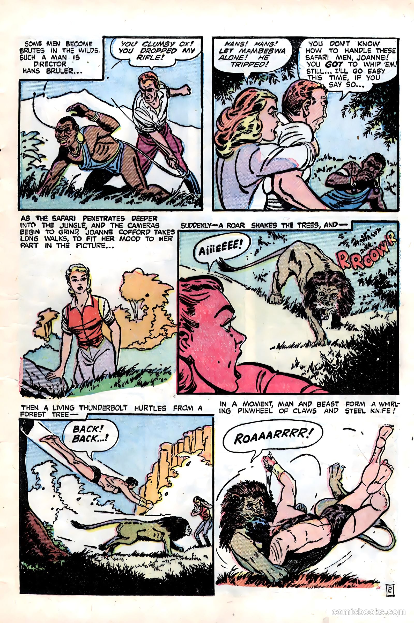 Thun'da, King of the Congo #6 (1953) — page 13 of 36