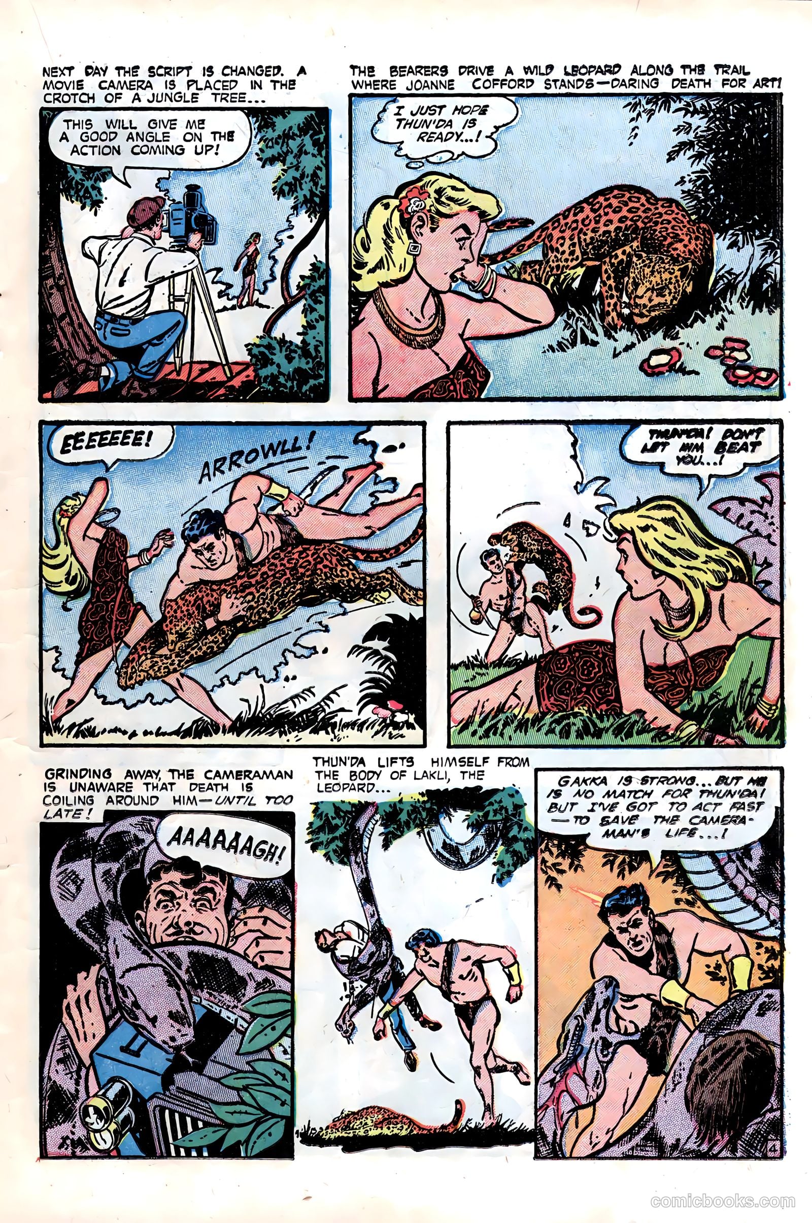 Thun'da, King of the Congo #6 (1953) — page 15 of 36