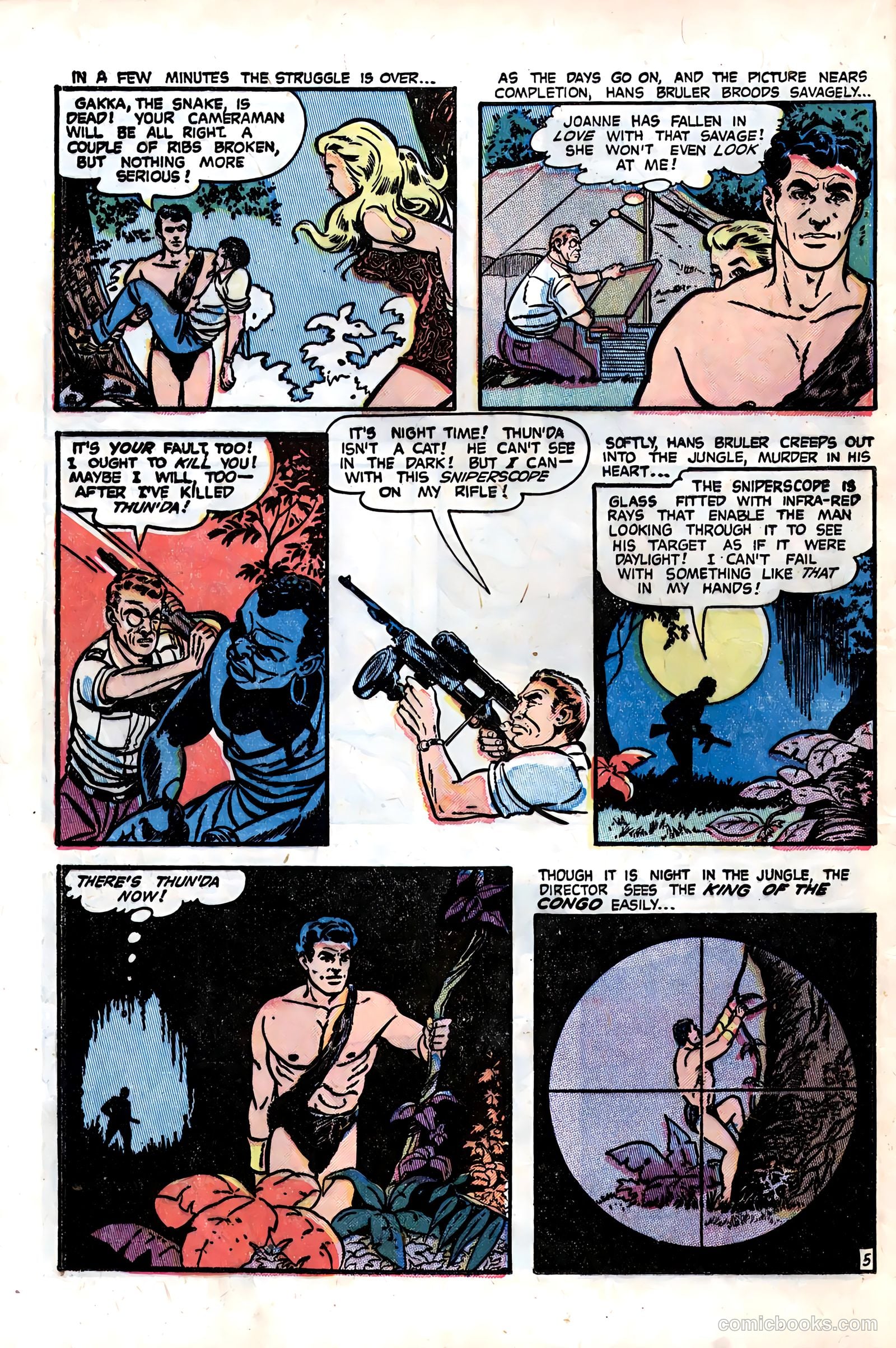Thun'da, King of the Congo #6 (1953) — page 16 of 36