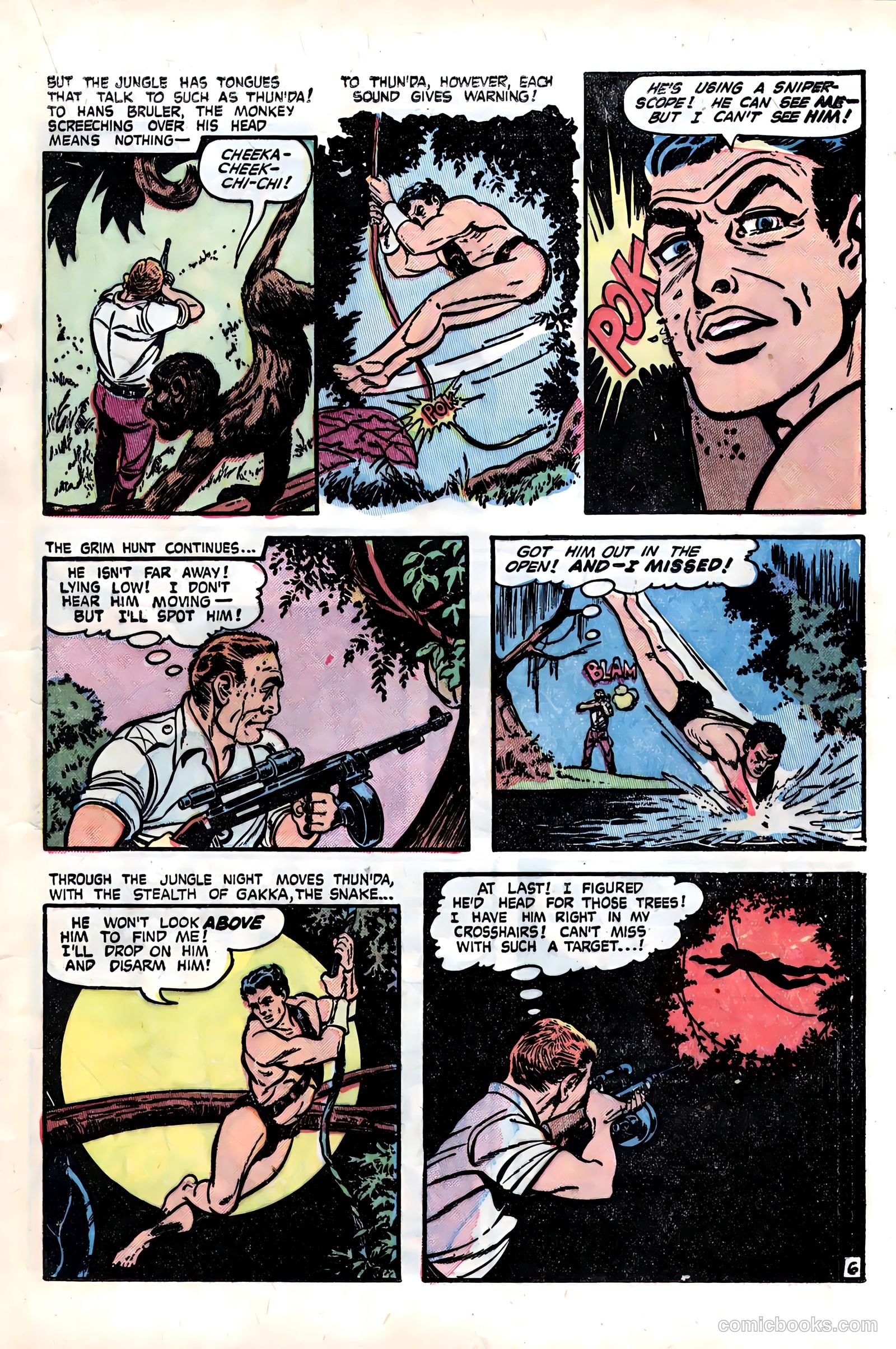 Thun'da, King of the Congo #6 (1953) — page 17 of 36