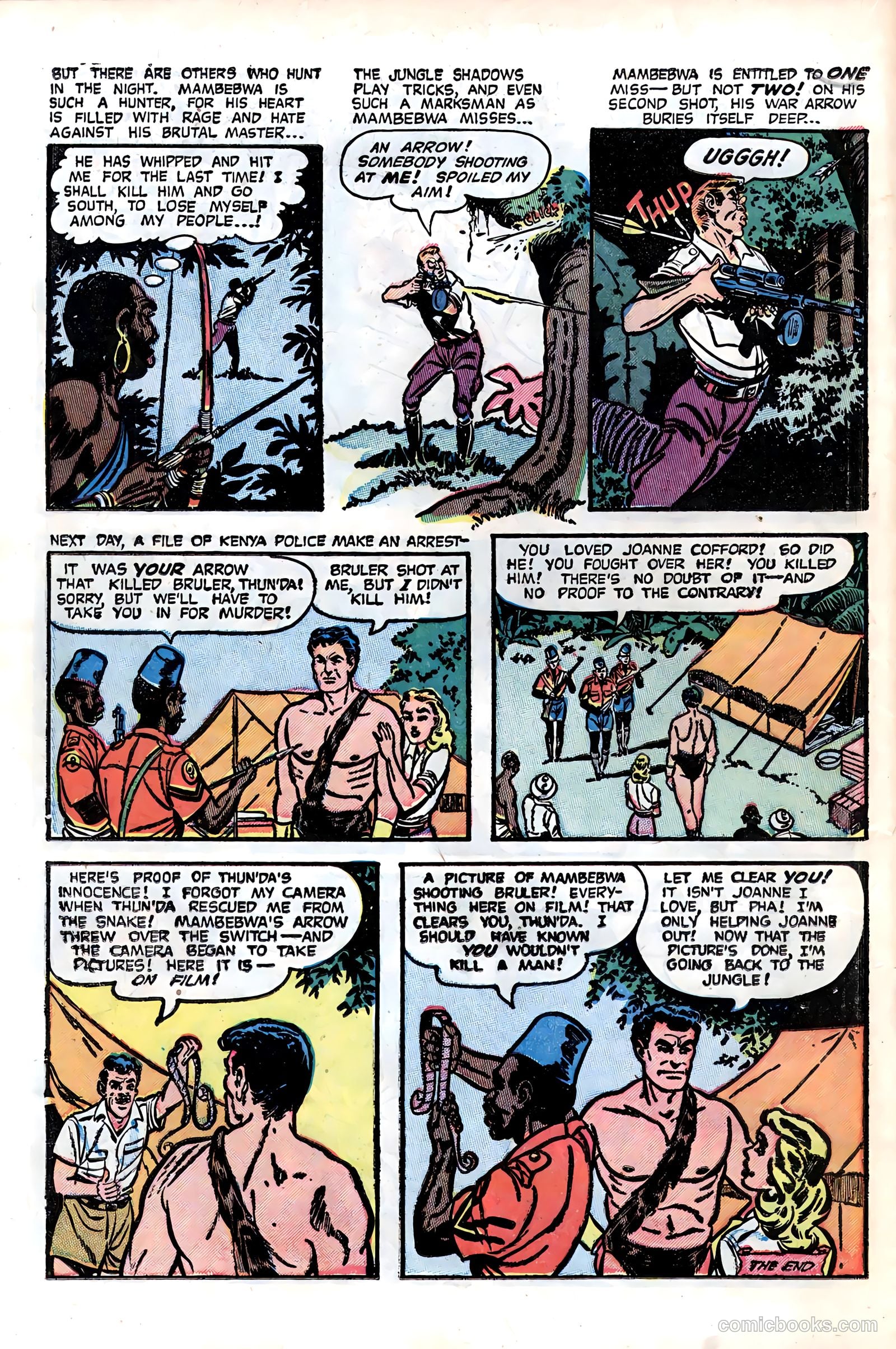 Thun'da, King of the Congo #6 (1953) — page 18 of 36