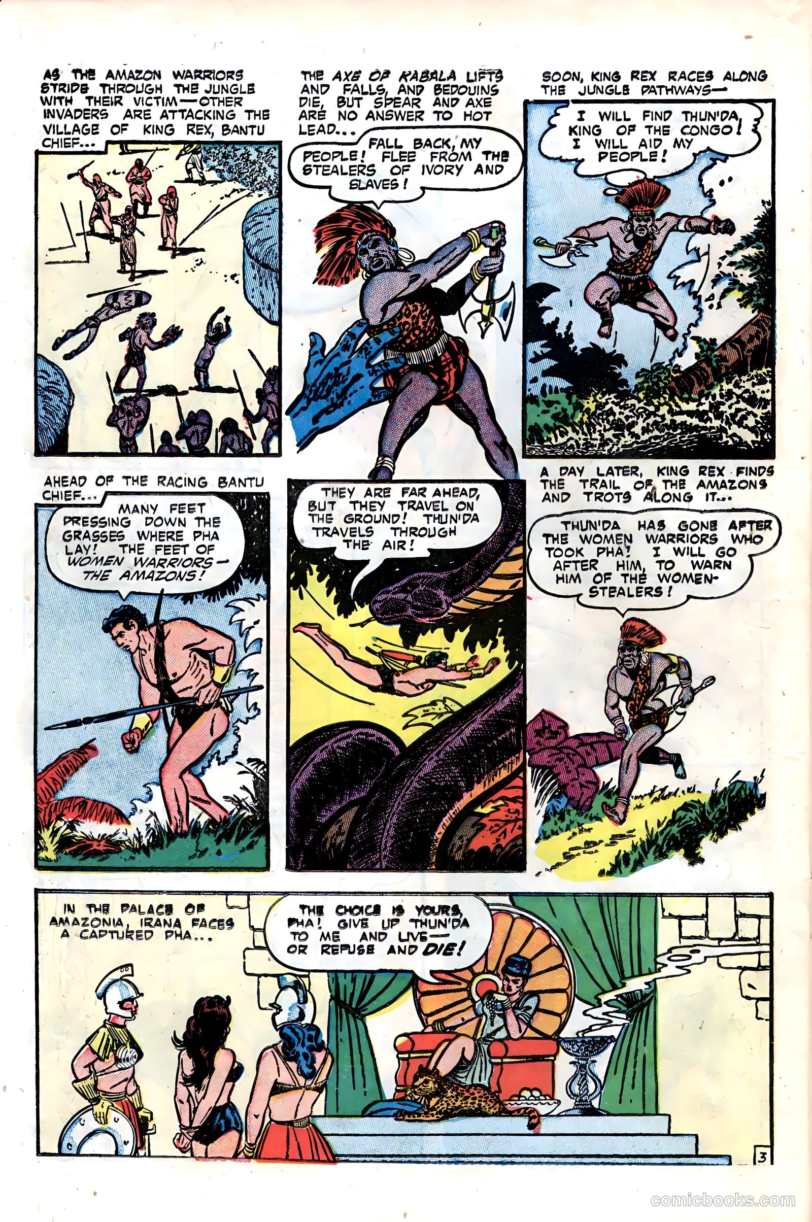 Thun'da, King of the Congo #6 (1953) — page 22 of 36