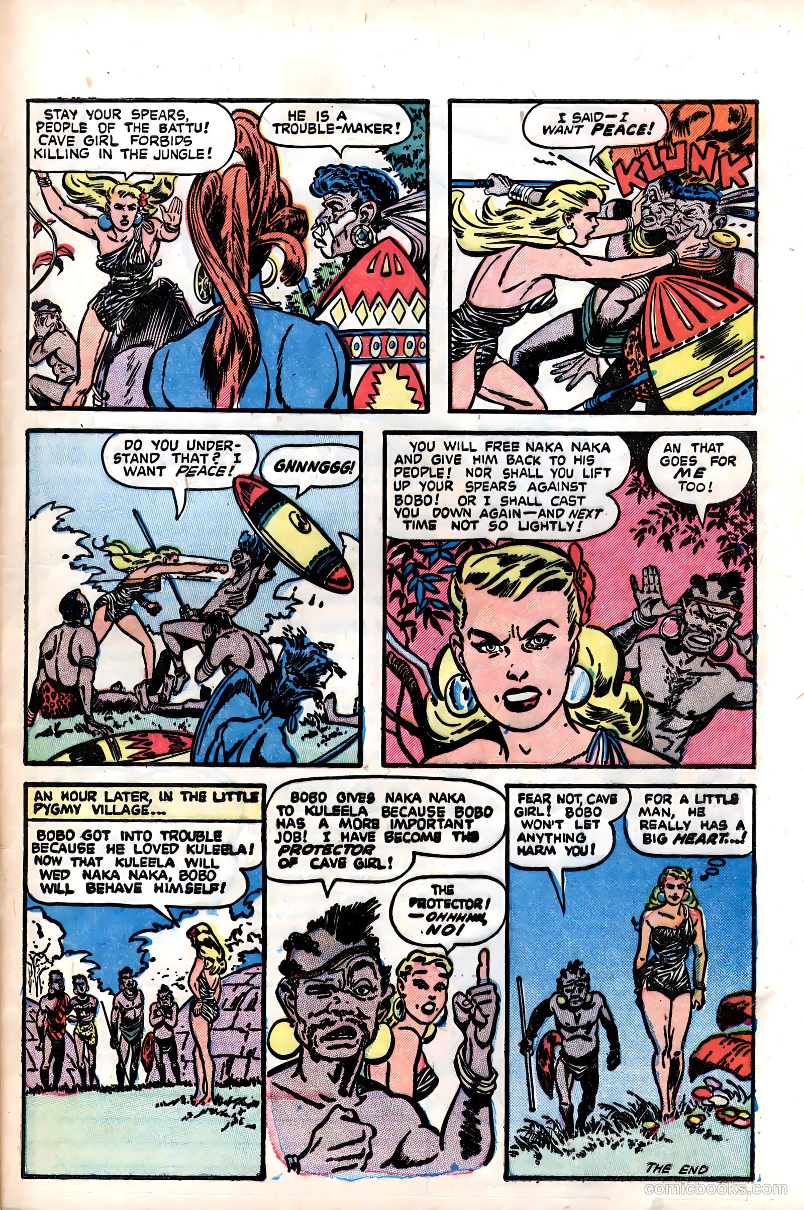 Thun'da, King of the Congo #6 (1953) — page 33 of 36