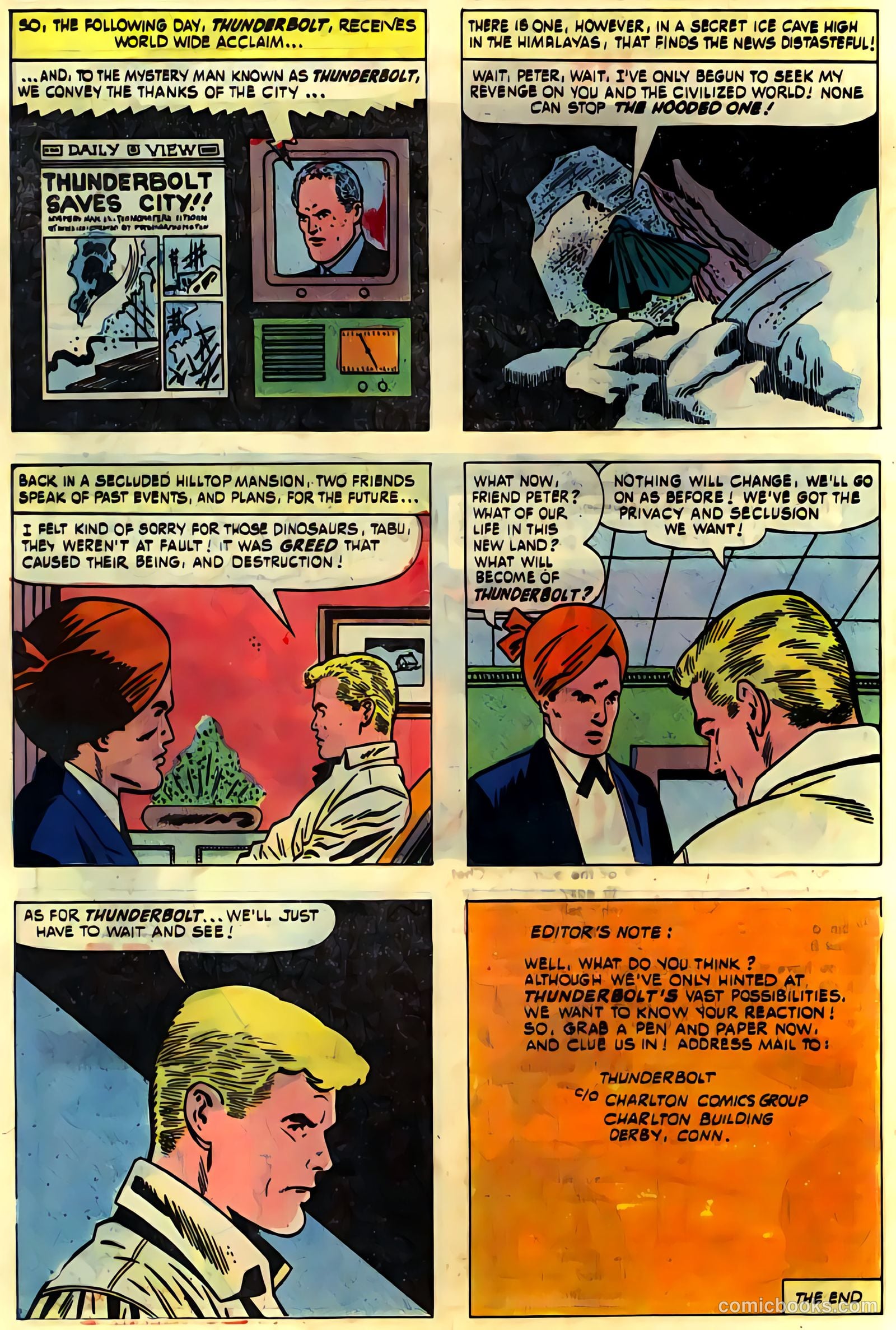 Thunderbolt #1 (1966) — page 28 of 36