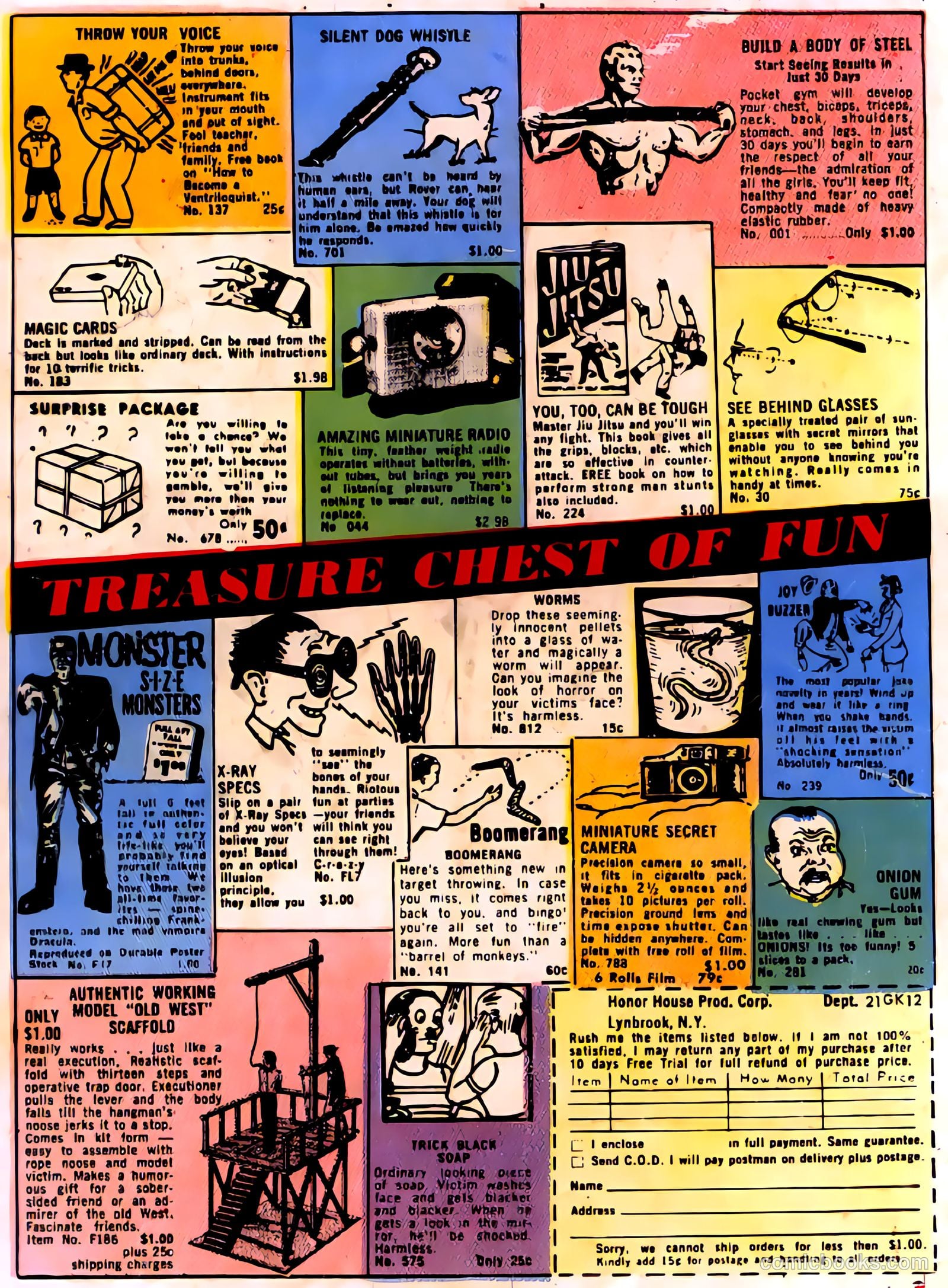 Thunderbolt #1 (1966) — page 36 of 36
