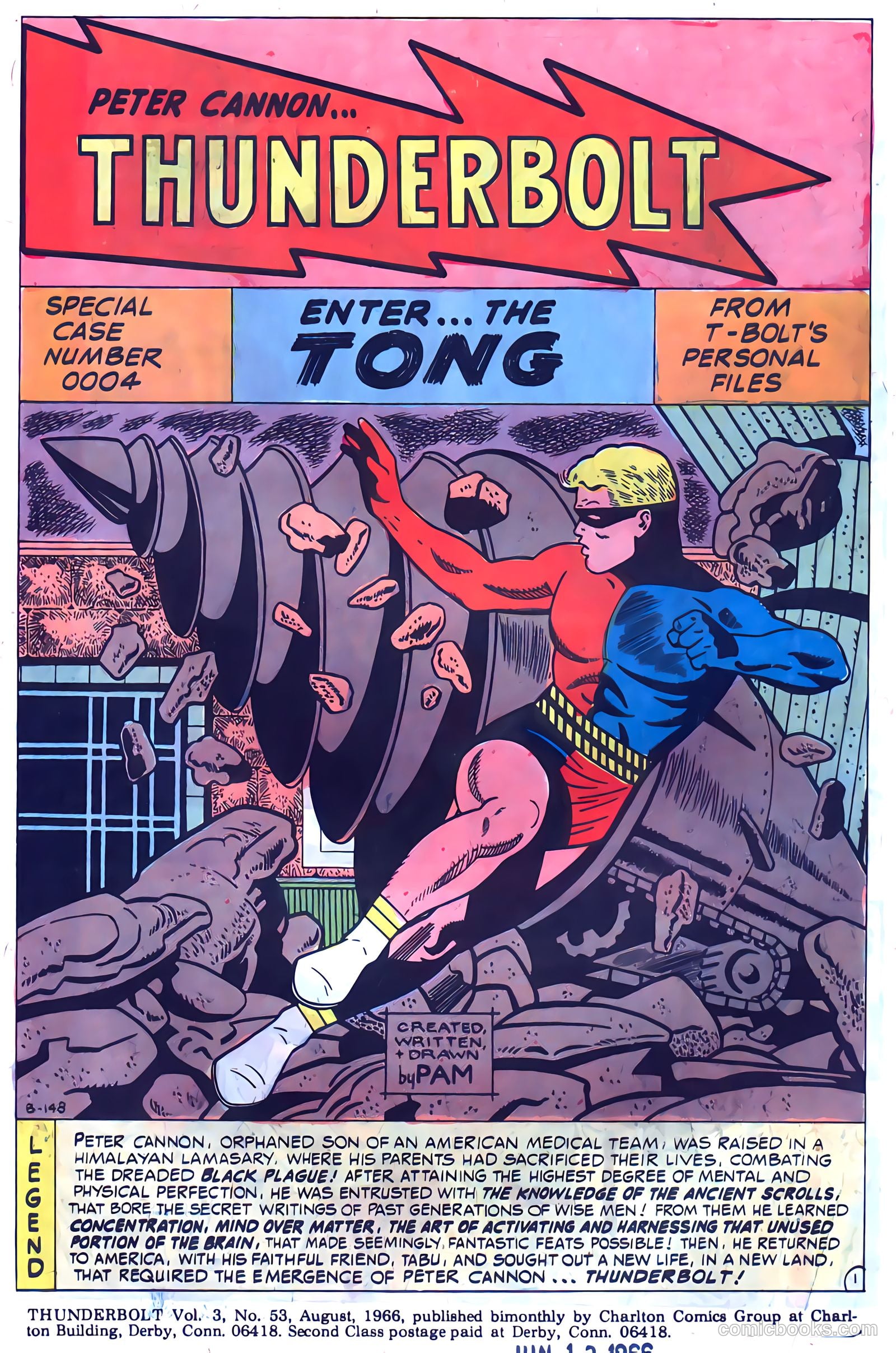 Thunderbolt #53 (1966) — page 3 of 36