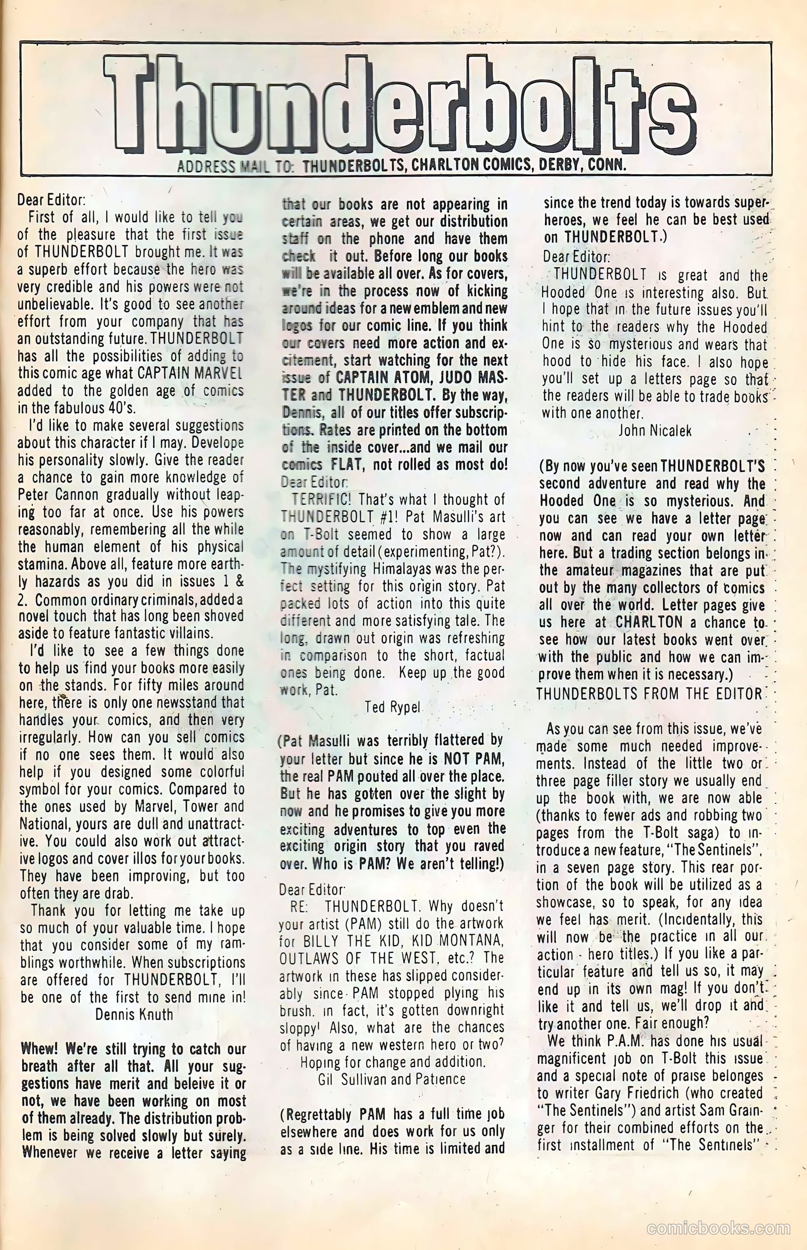 Thunderbolt #54 (1966) — page 33 of 36