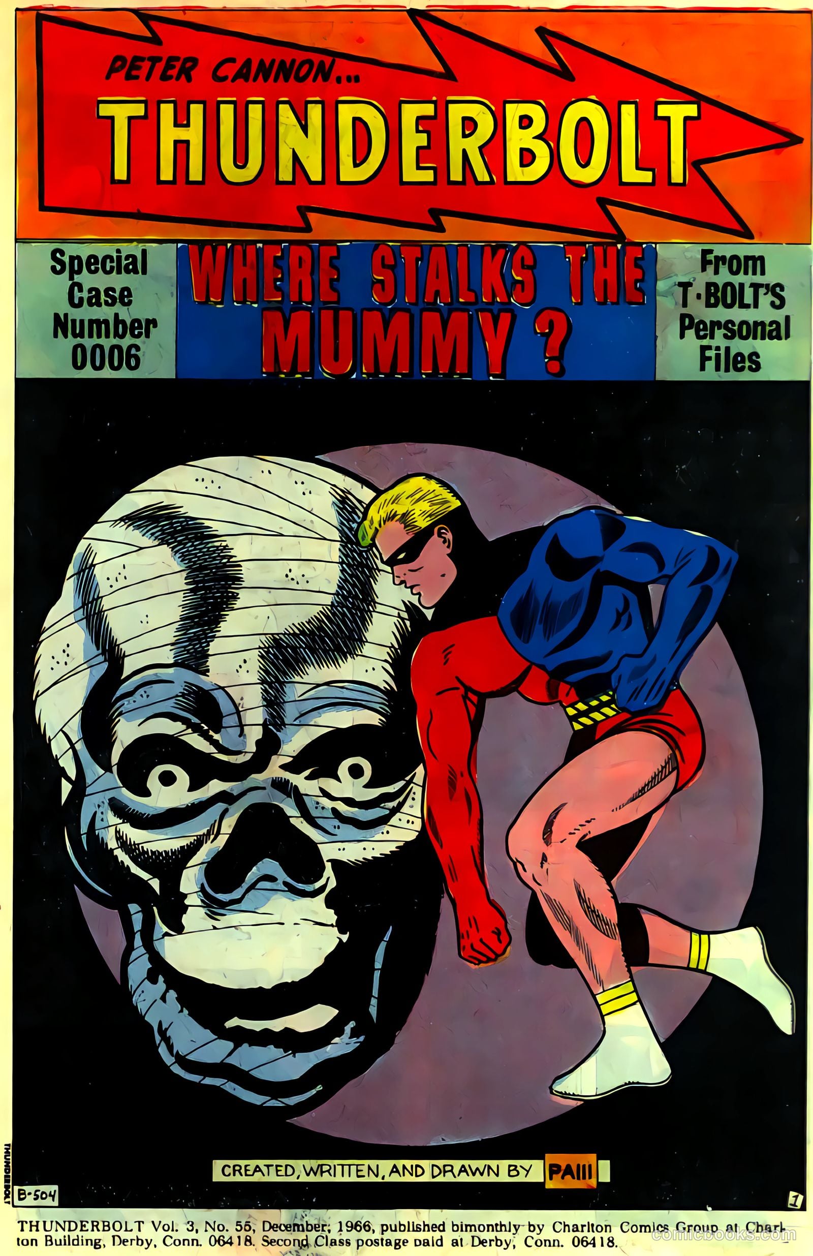 Thunderbolt #55 (1966) — page 3 of 36