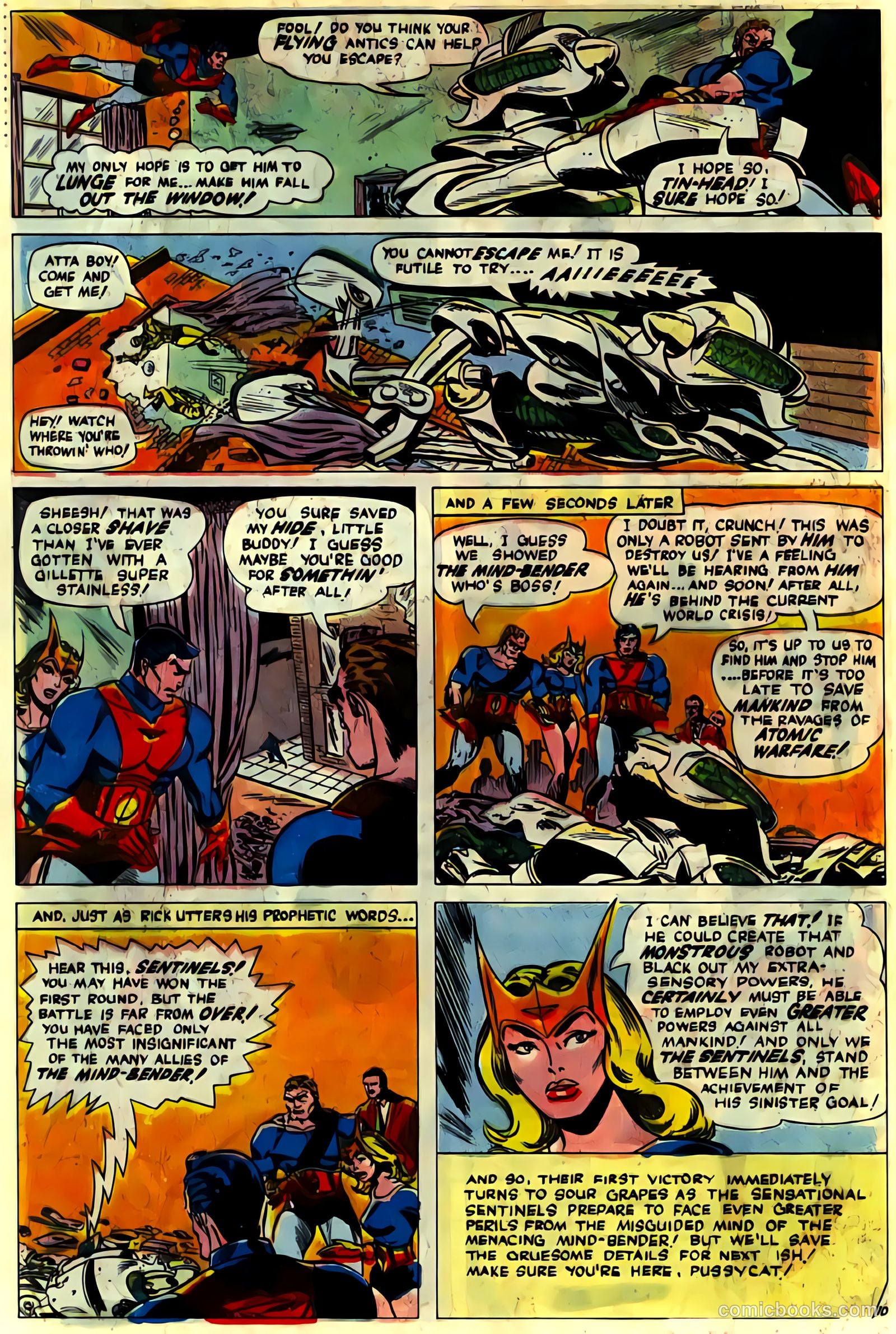 Thunderbolt #55 (1966) — page 32 of 36