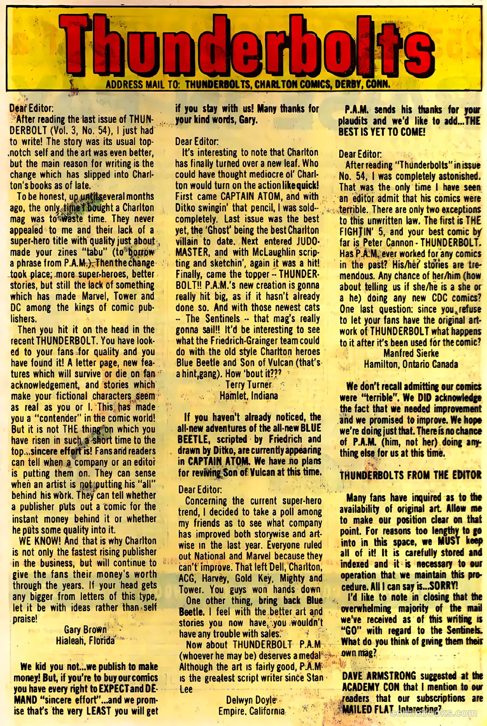 Thunderbolt #55 (1966) — page 33 of 36