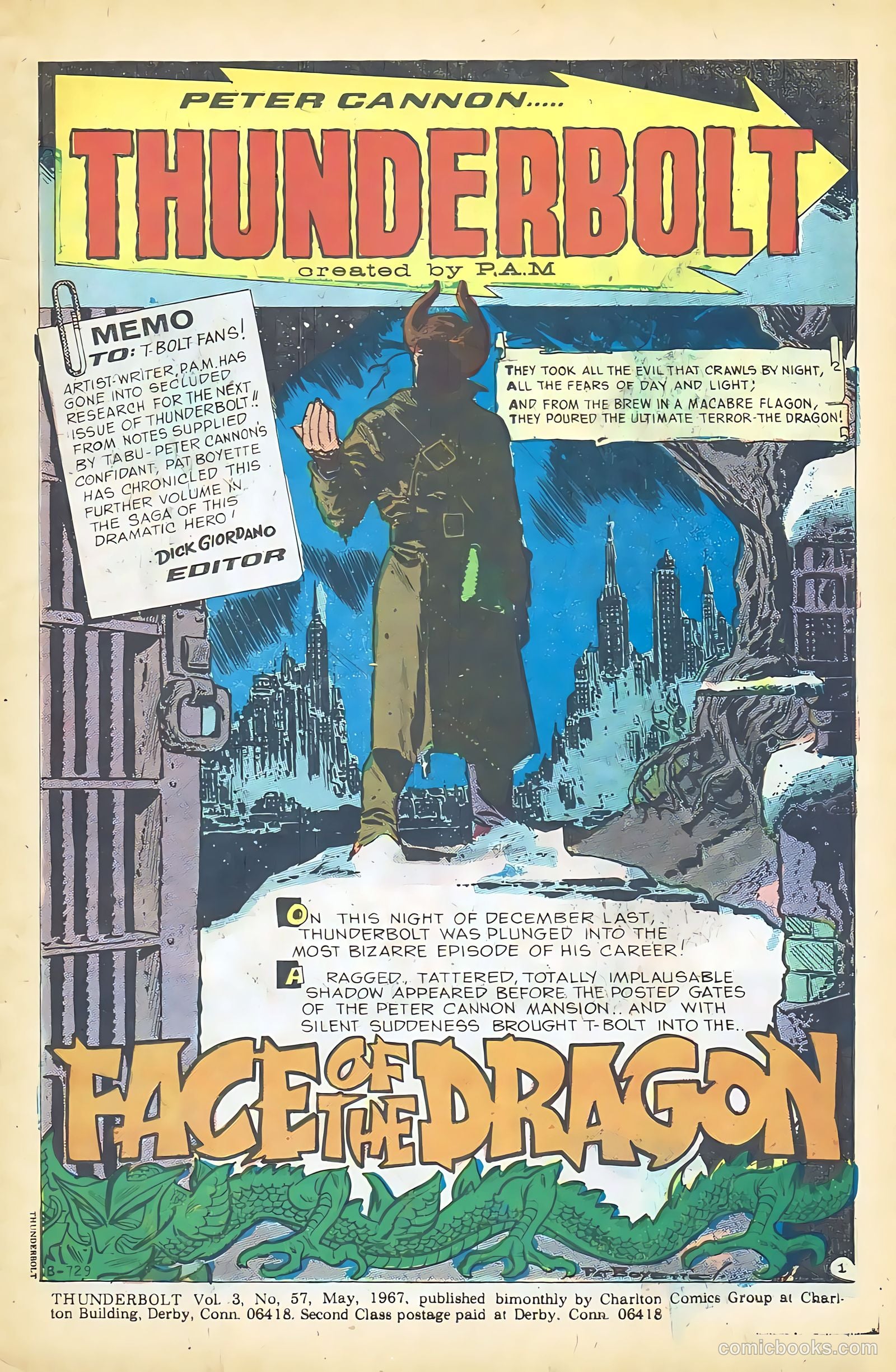 Thunderbolt #57 (1967) — page 3 of 36