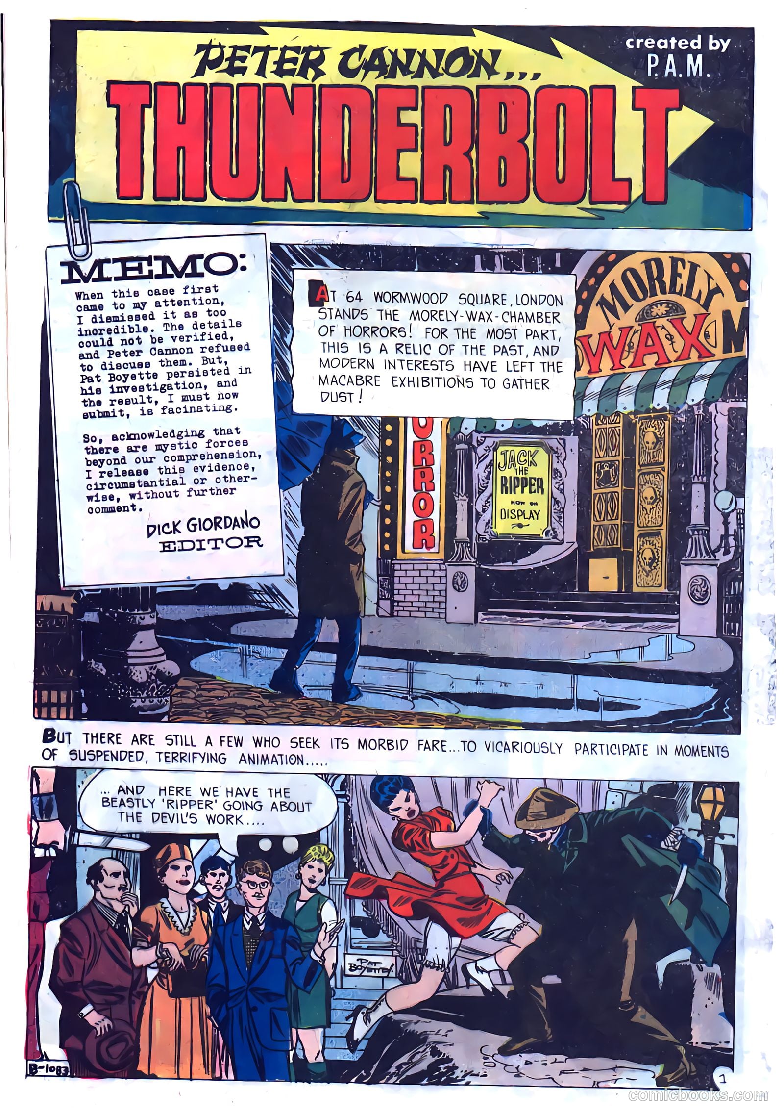 Thunderbolt #59 (1967) — page 4 of 36