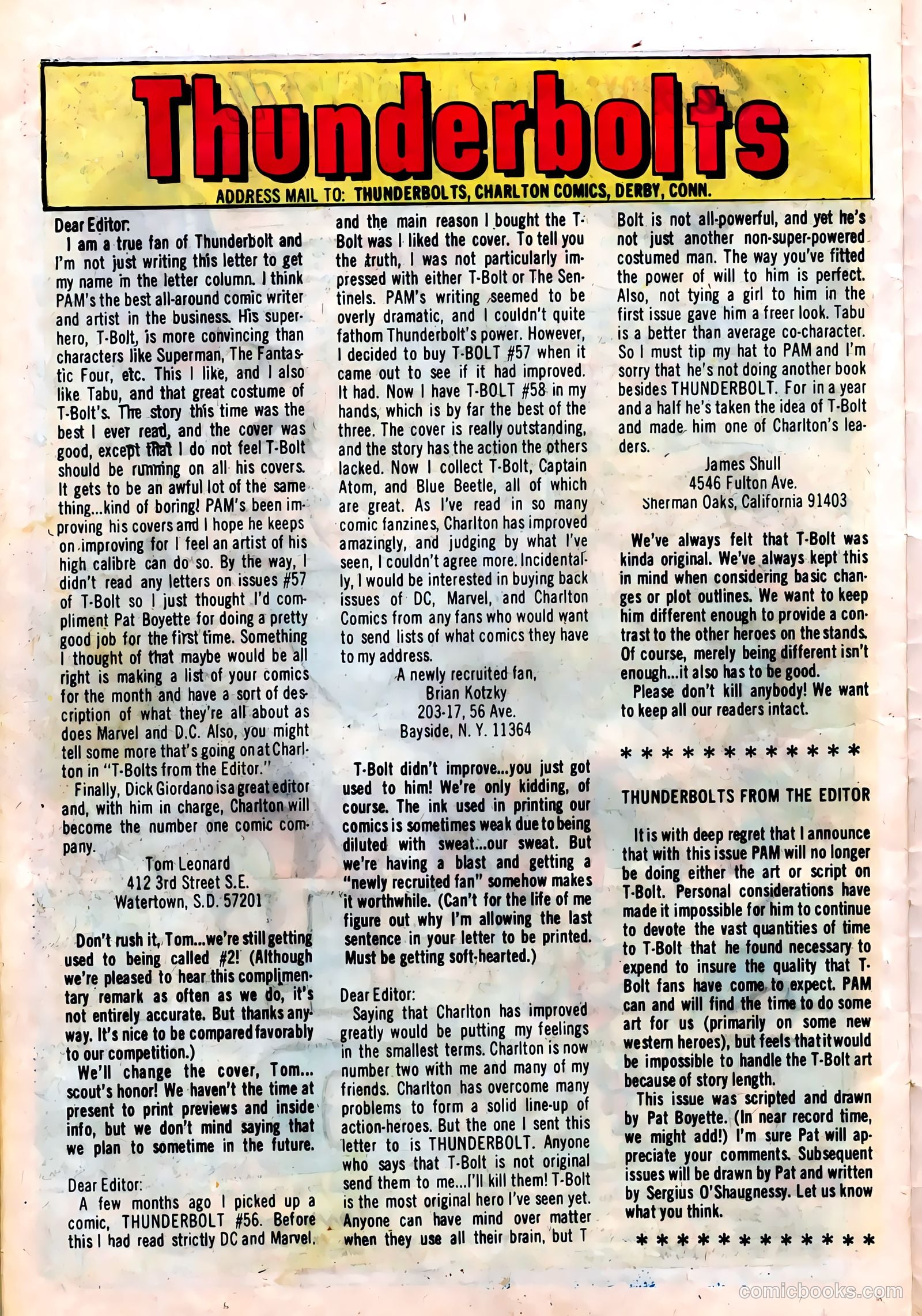 Thunderbolt #59 (1967) — page 24 of 36