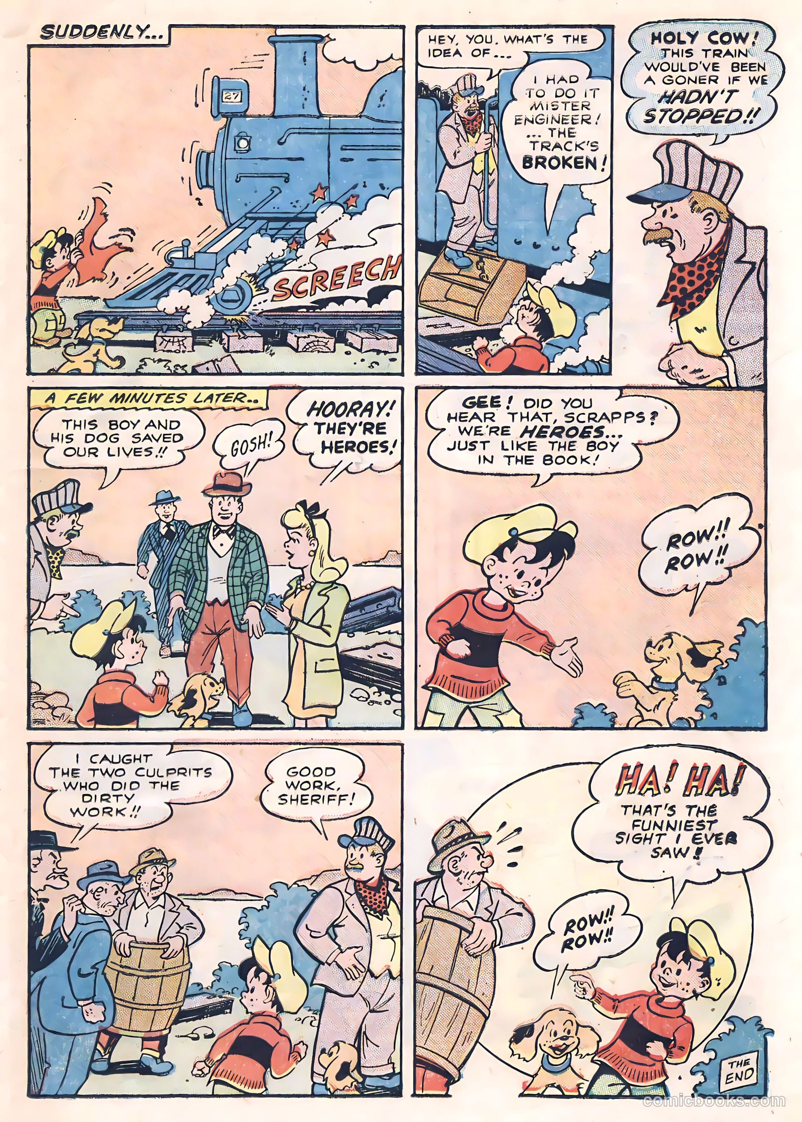 Tick Tock Tales [Tick Tock Comics] #10 (1946) — page 23 of 52
