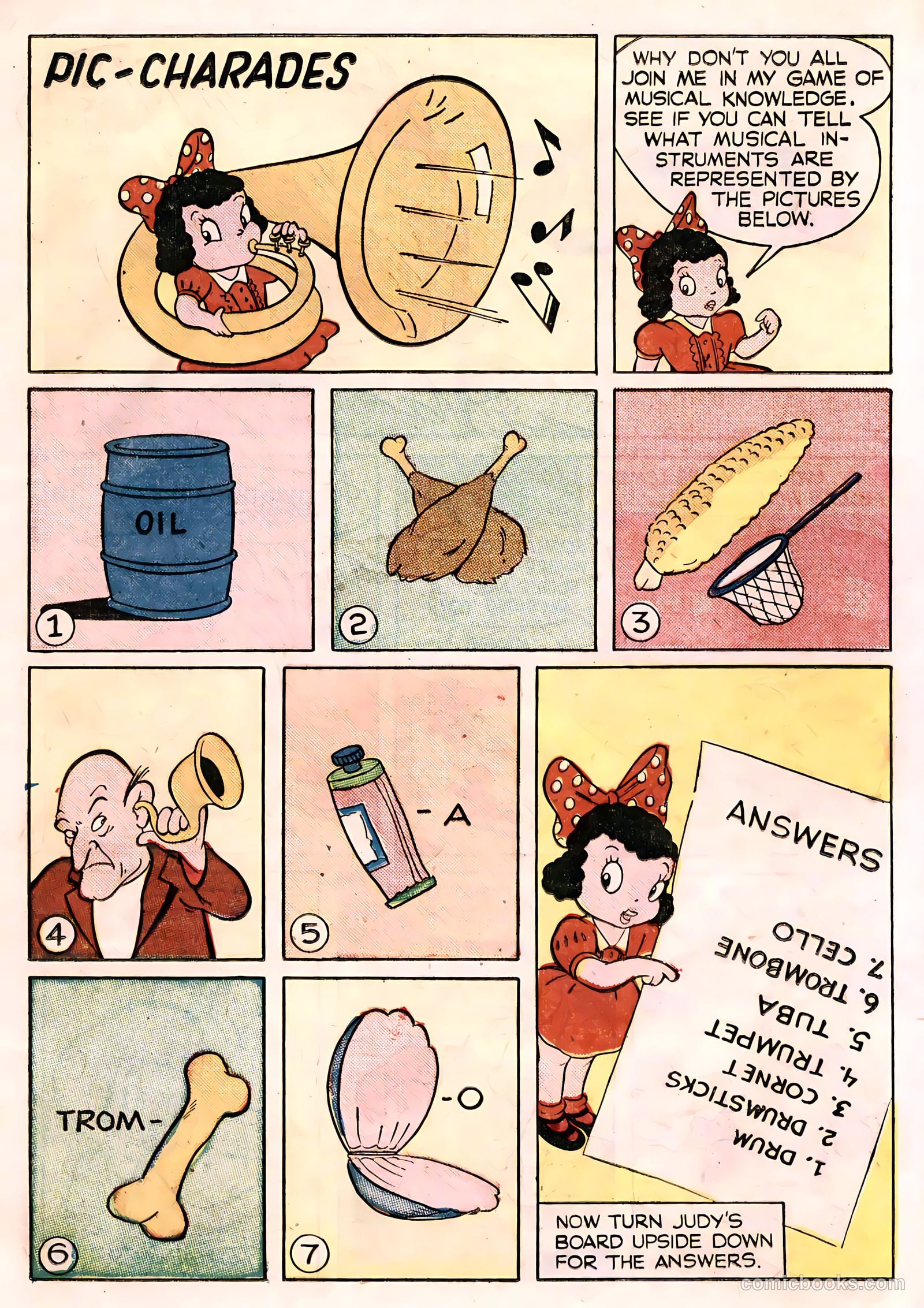 Tick Tock Tales [Tick Tock Comics] #10 (1946) — page 37 of 52