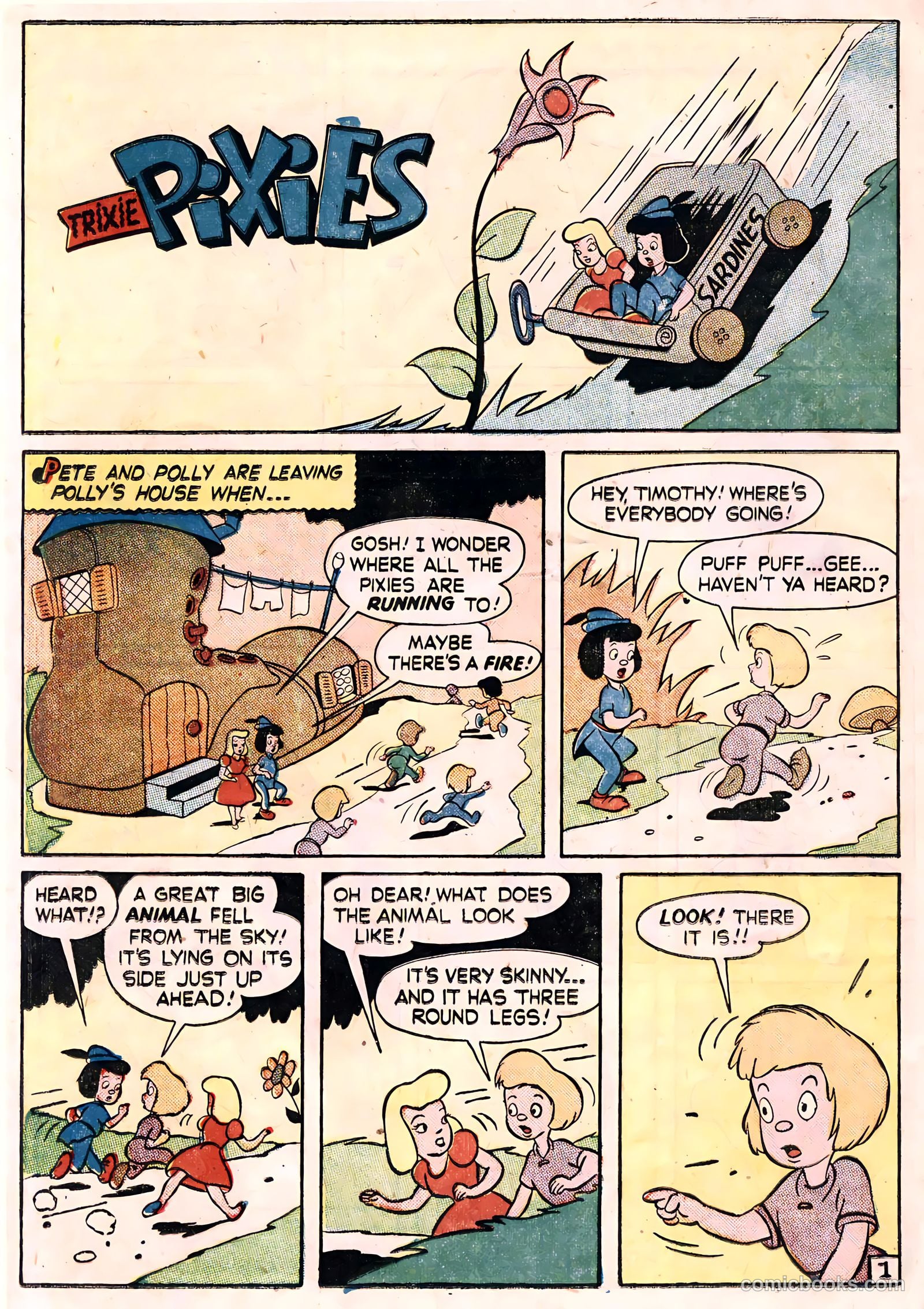 Tick Tock Tales [Tick Tock Comics] #10 (1946) — page 38 of 52