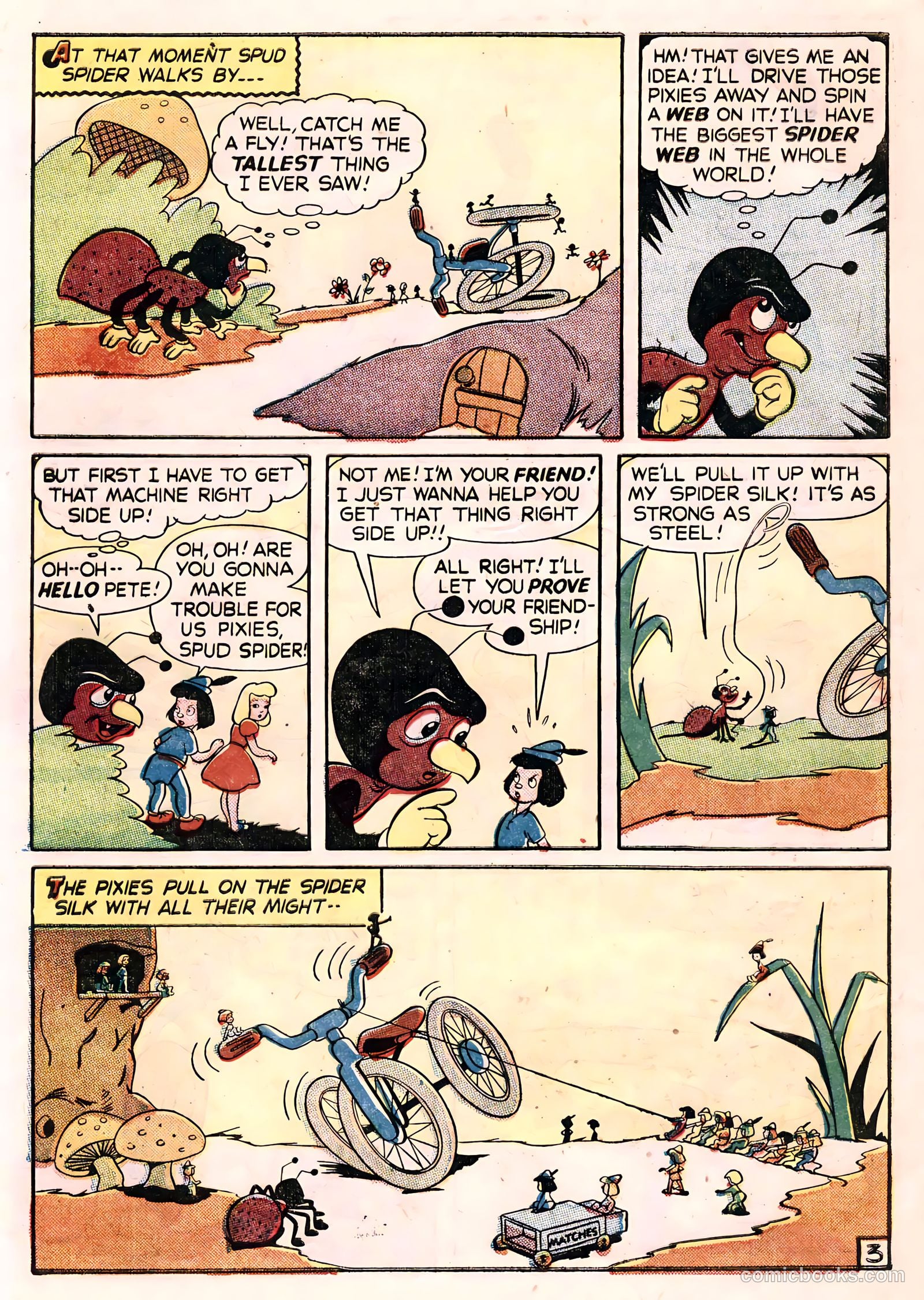 Tick Tock Tales [Tick Tock Comics] #10 (1946) — page 40 of 52