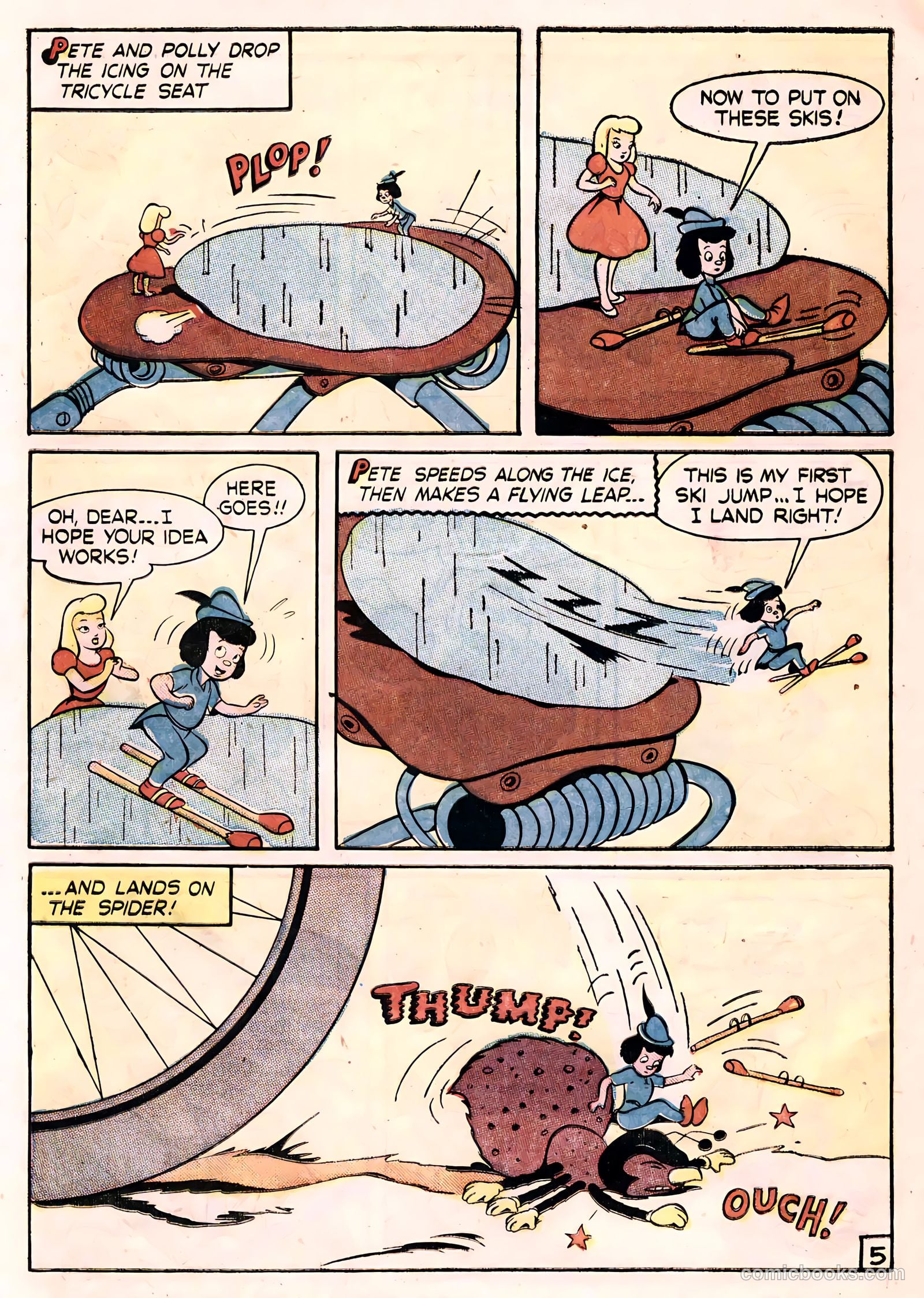 Tick Tock Tales [Tick Tock Comics] #10 (1946) — page 42 of 52