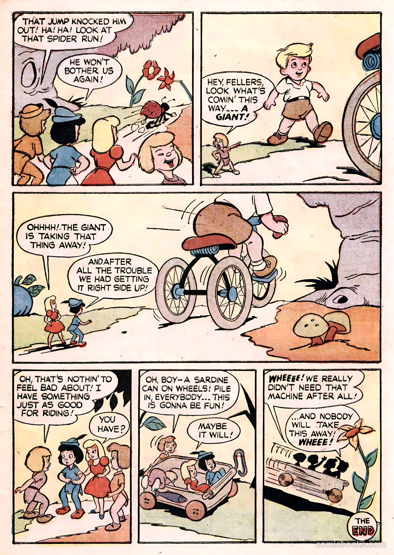 Tick Tock Tales [Tick Tock Comics] #10 (1946) — page 43 of 52