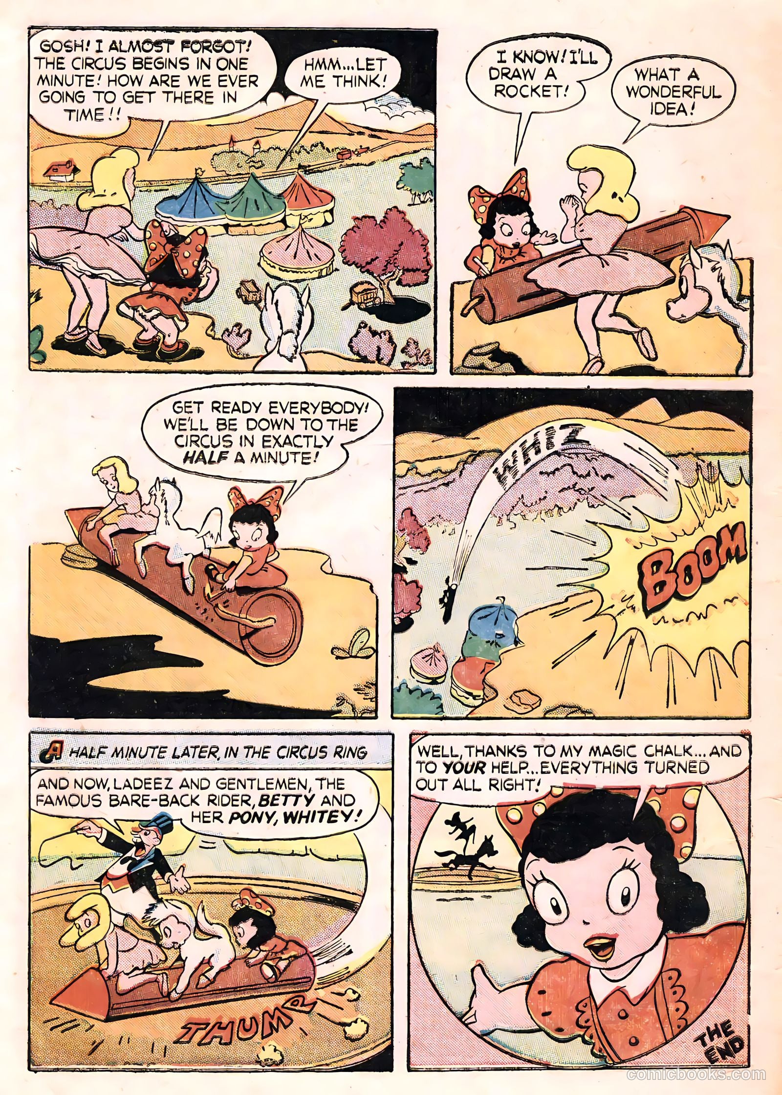 Tick Tock Tales [Tick Tock Comics] #10 (1946) — page 50 of 52