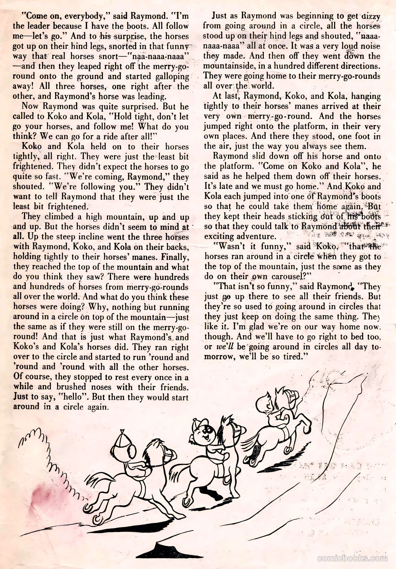 Tick Tock Tales [Tick Tock Comics] #10 (1946) — page 51 of 52