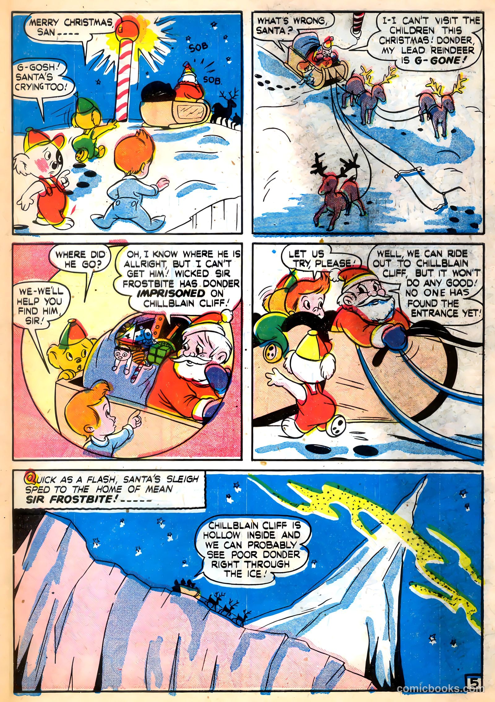 Tick Tock Tales [Tick Tock Comics] #12 (1946) — page 7 of 52