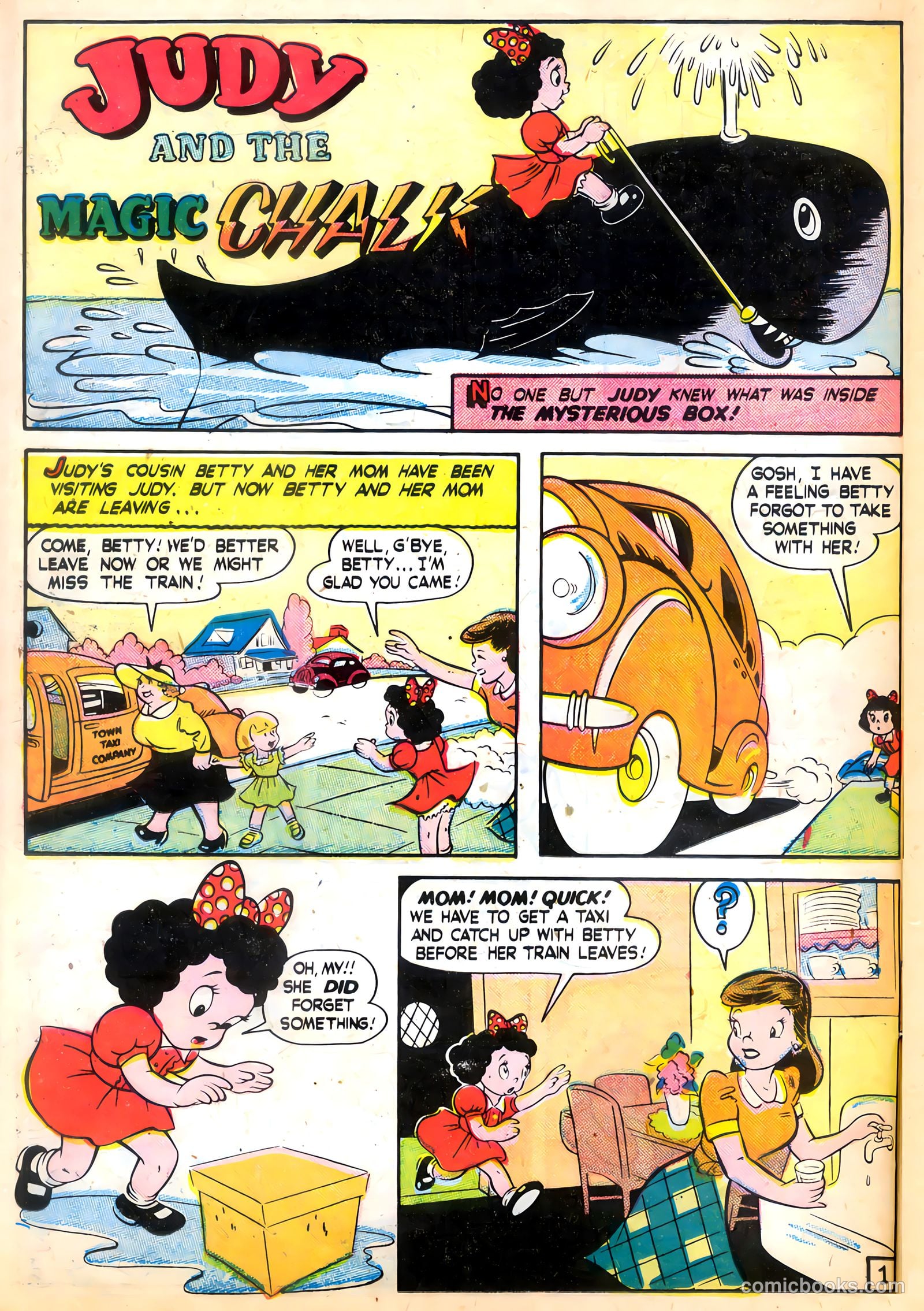 Tick Tock Tales [Tick Tock Comics] #12 (1946) — page 16 of 52