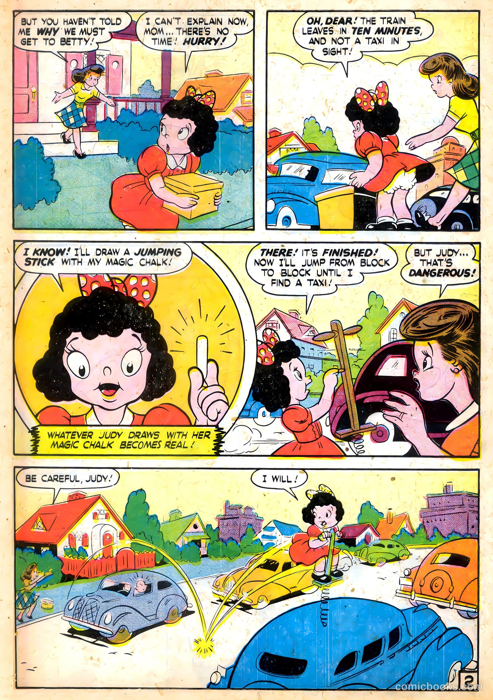 Tick Tock Tales [Tick Tock Comics] #12 (1946) — page 17 of 52