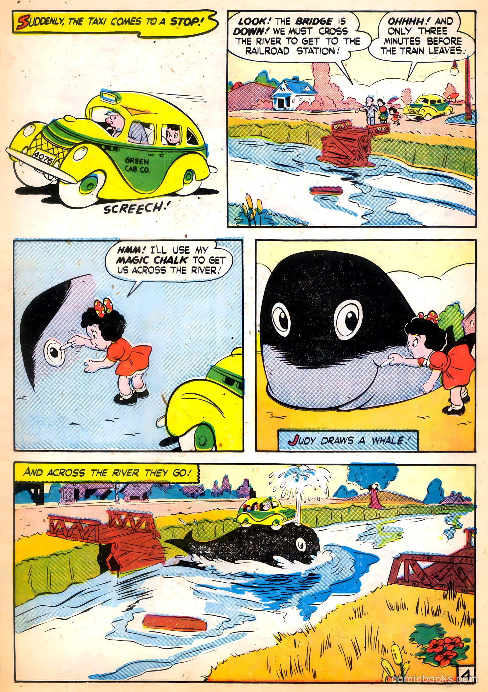Tick Tock Tales [Tick Tock Comics] #12 (1946) — page 19 of 52