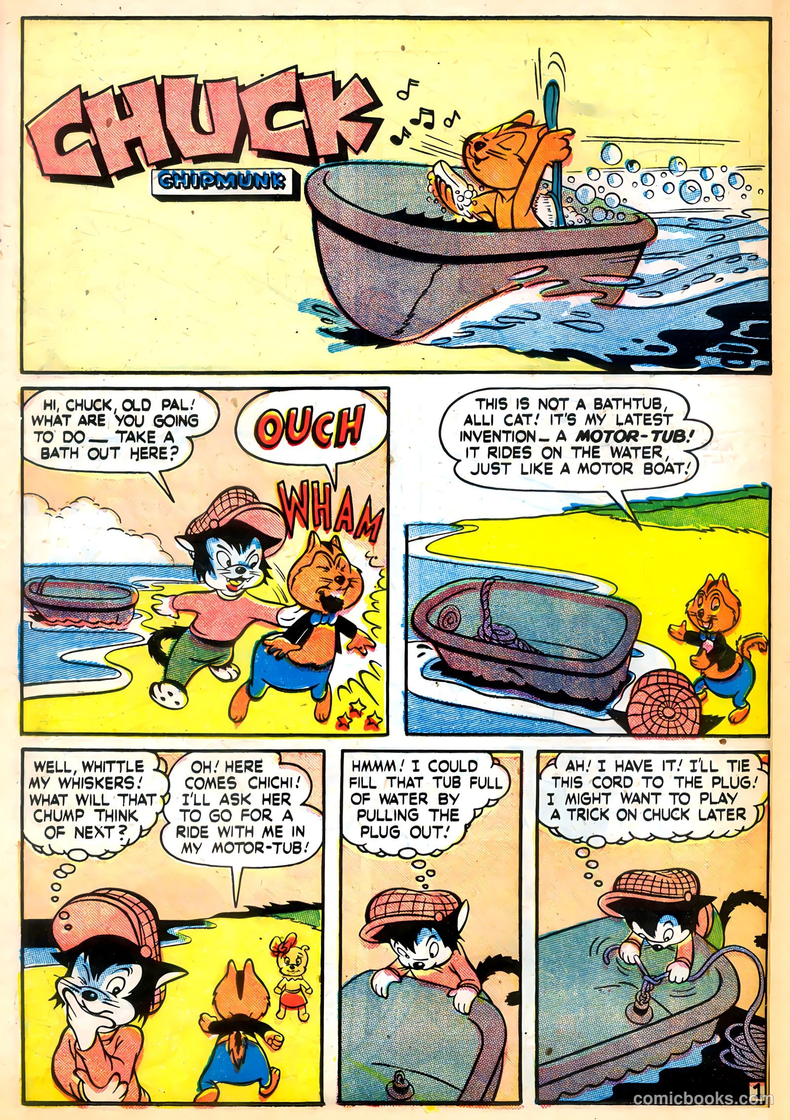 Tick Tock Tales [Tick Tock Comics] #12 (1946) — page 22 of 52