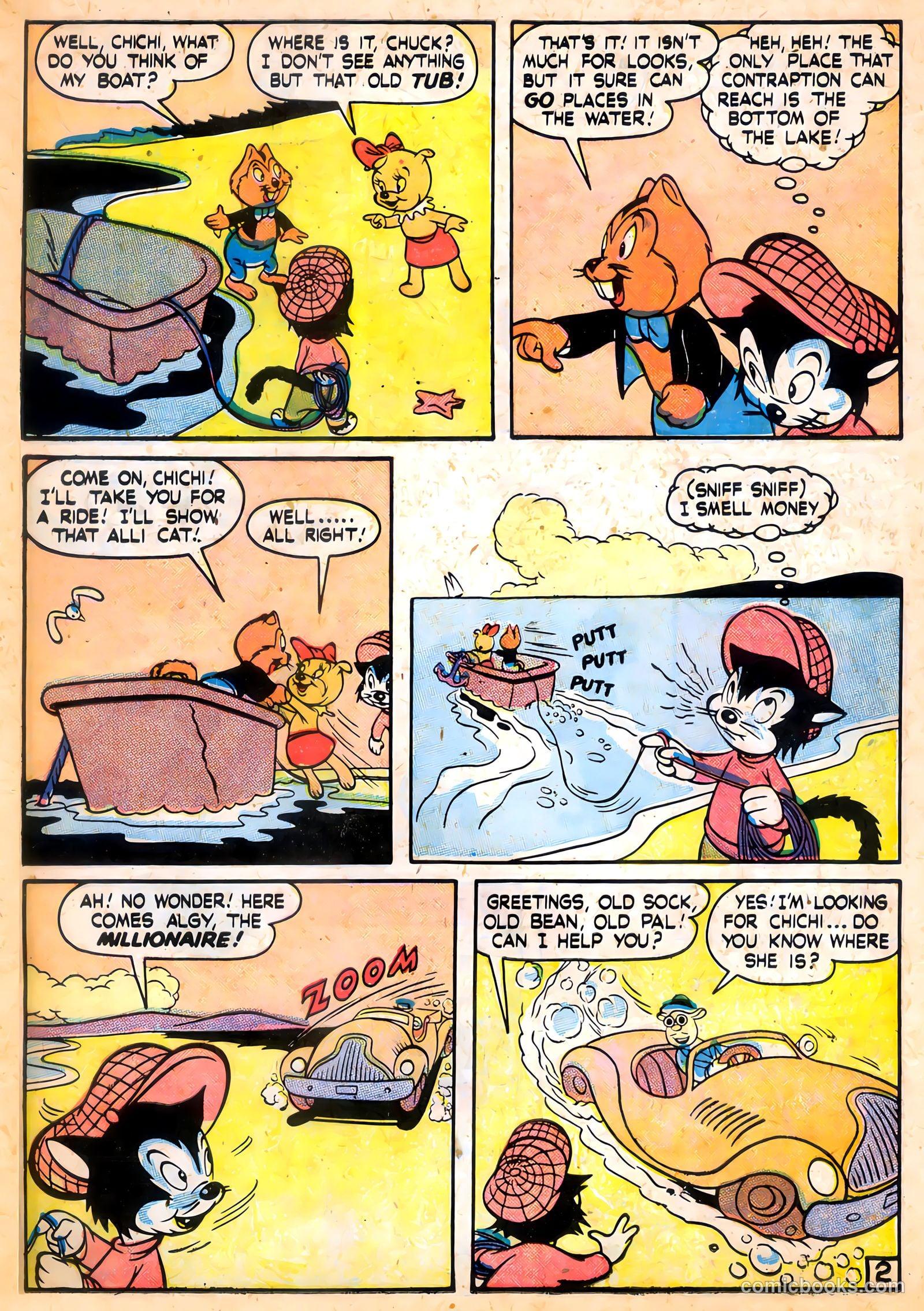 Tick Tock Tales [Tick Tock Comics] #12 (1946) — page 23 of 52