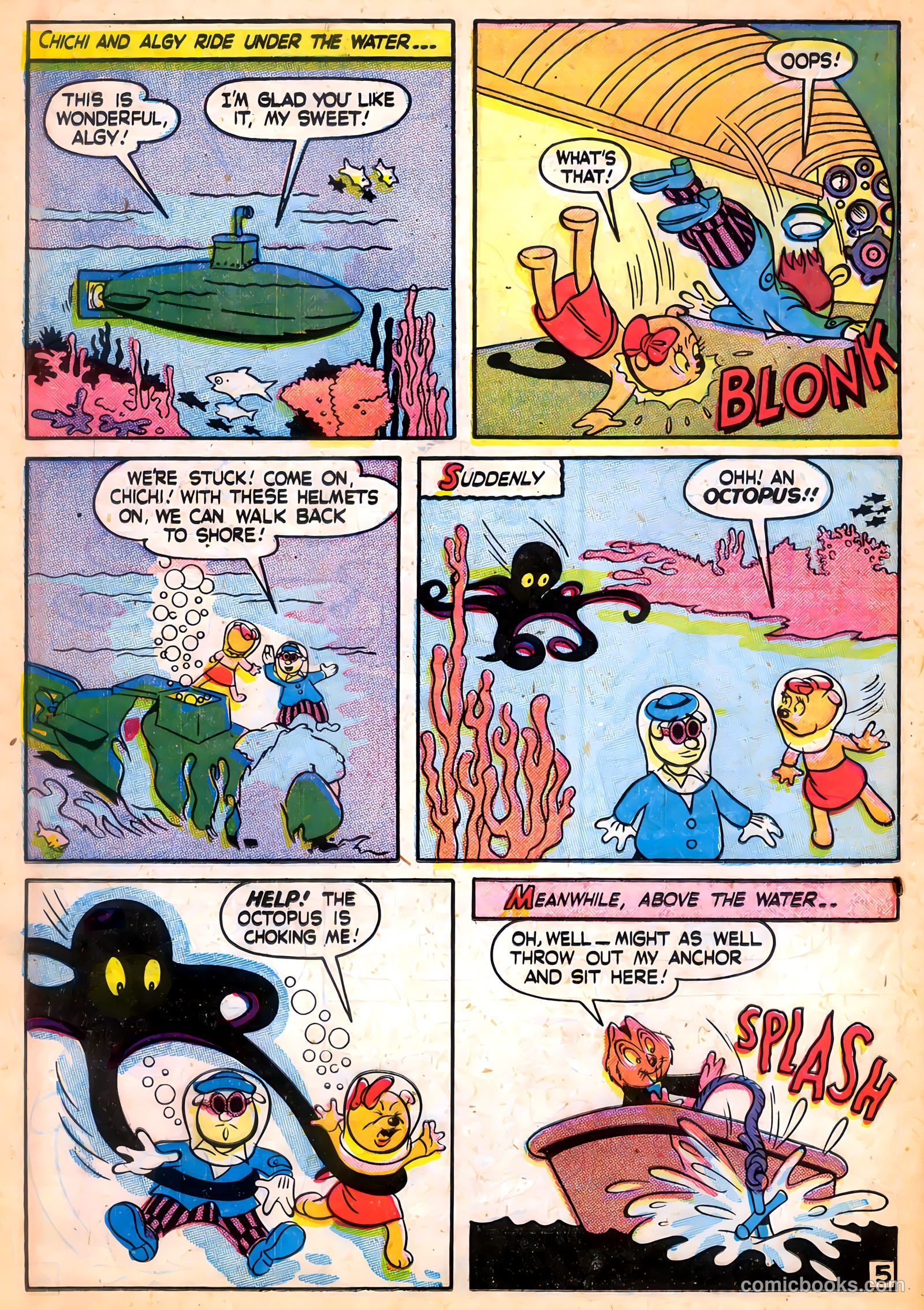 Tick Tock Tales [Tick Tock Comics] #12 (1946) — page 26 of 52