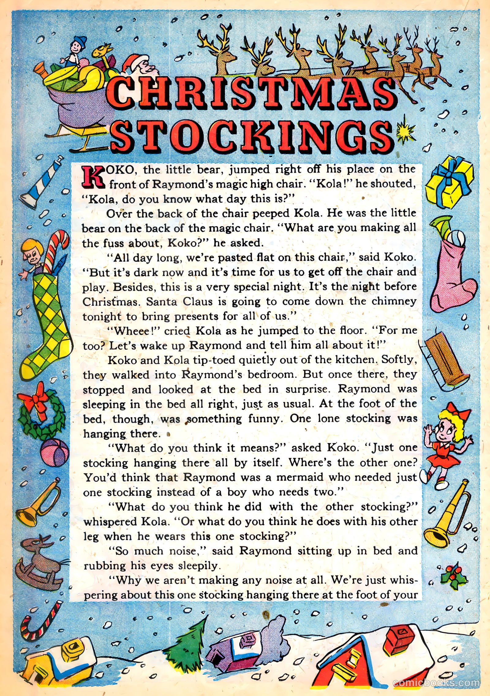 Tick Tock Tales [Tick Tock Comics] #12 (1946) — page 28 of 52