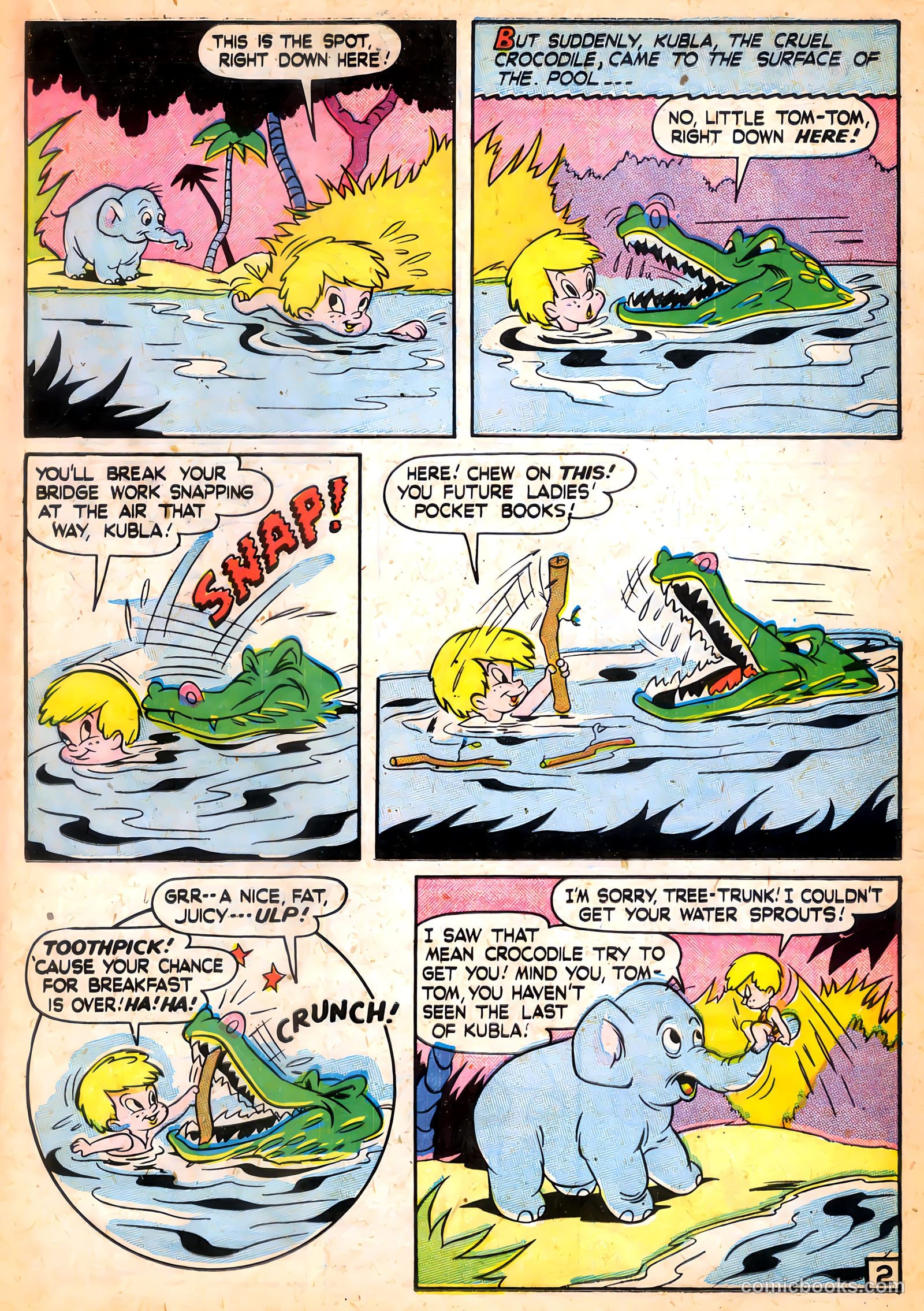 Tick Tock Tales [Tick Tock Comics] #12 (1946) — page 33 of 52