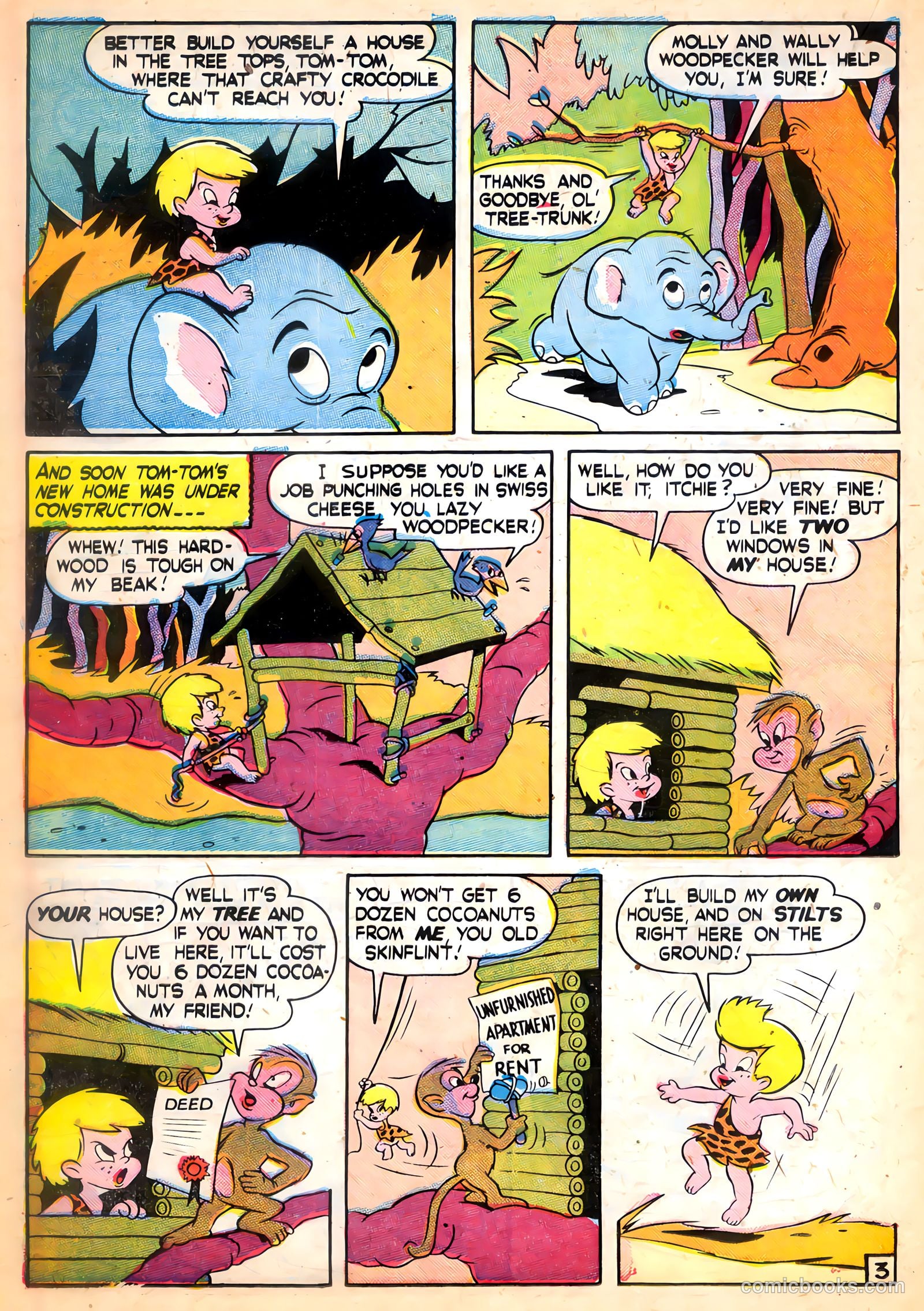 Tick Tock Tales [Tick Tock Comics] #12 (1946) — page 34 of 52