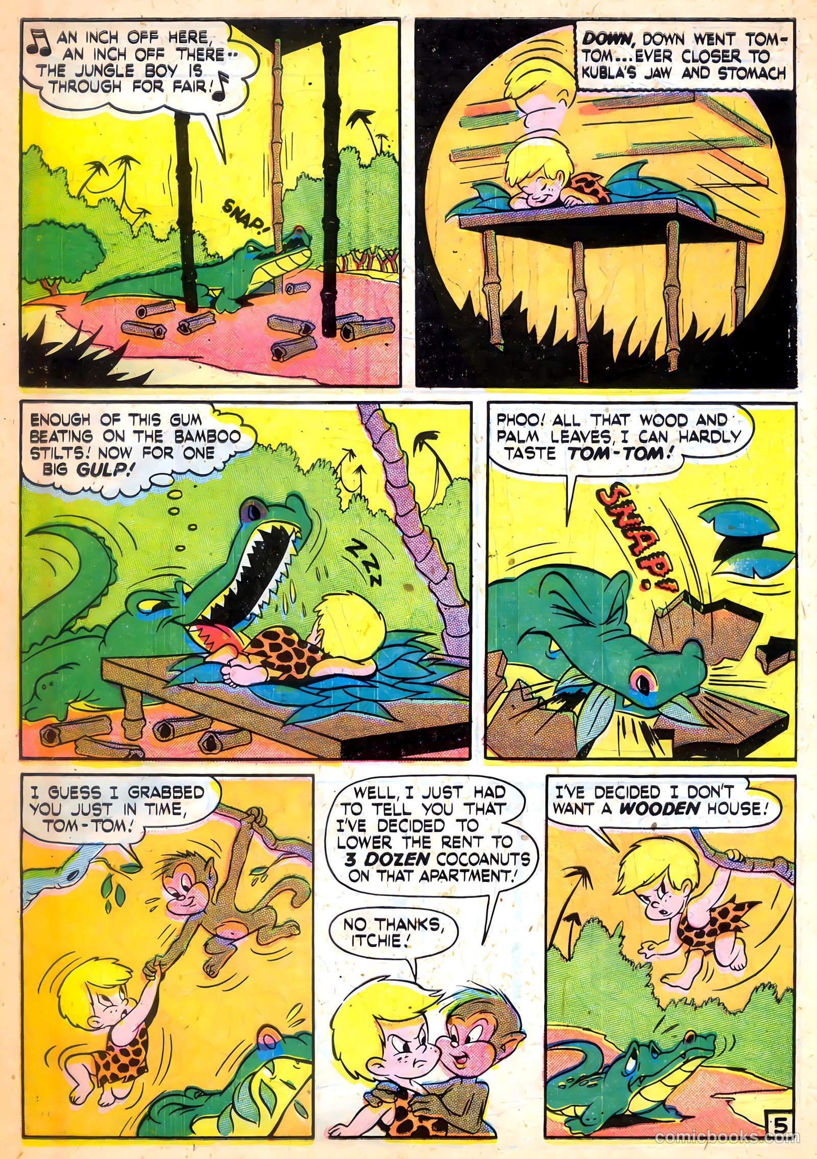 Tick Tock Tales [Tick Tock Comics] #12 (1946) — page 36 of 52