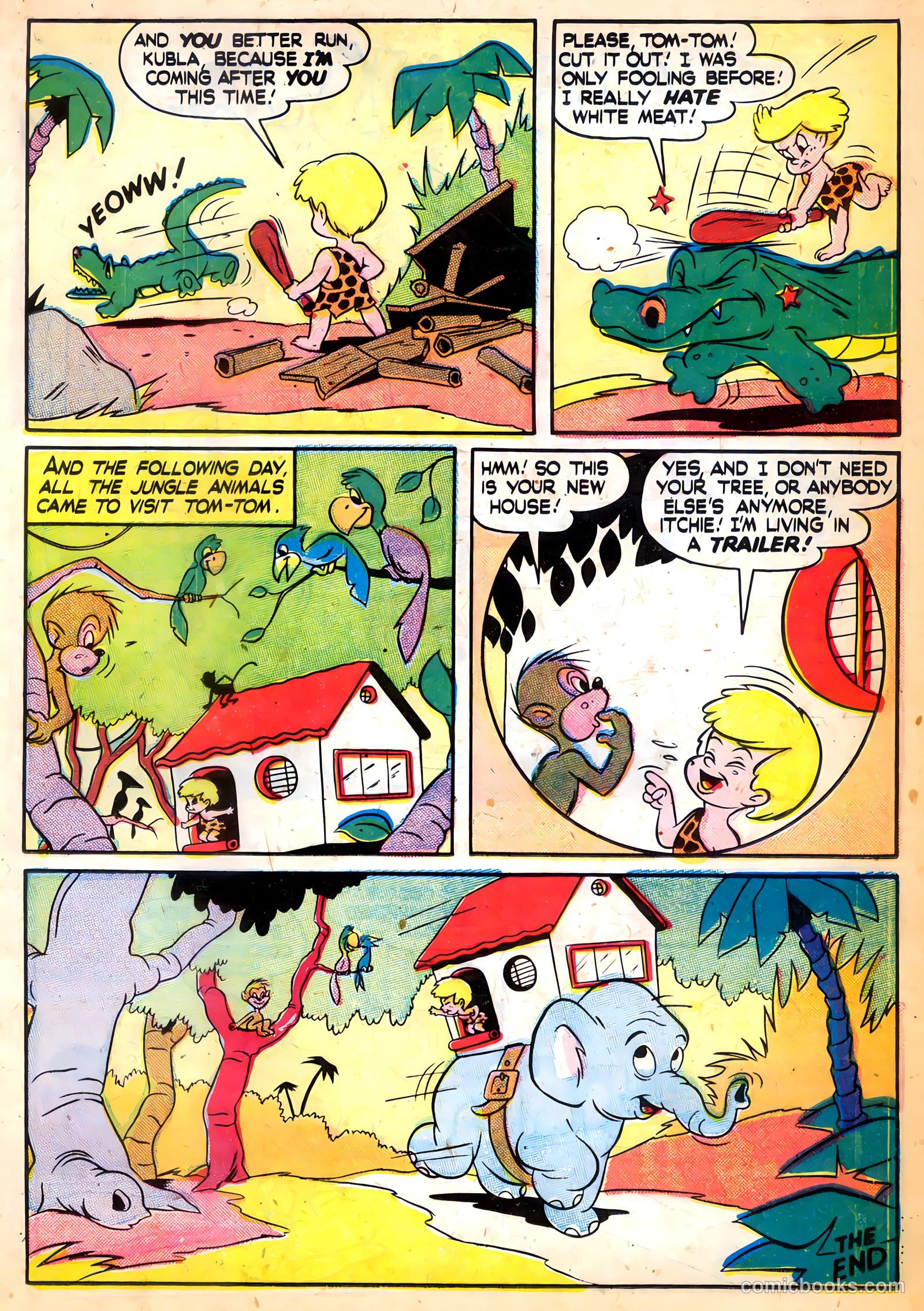 Tick Tock Tales [Tick Tock Comics] #12 (1946) — page 37 of 52