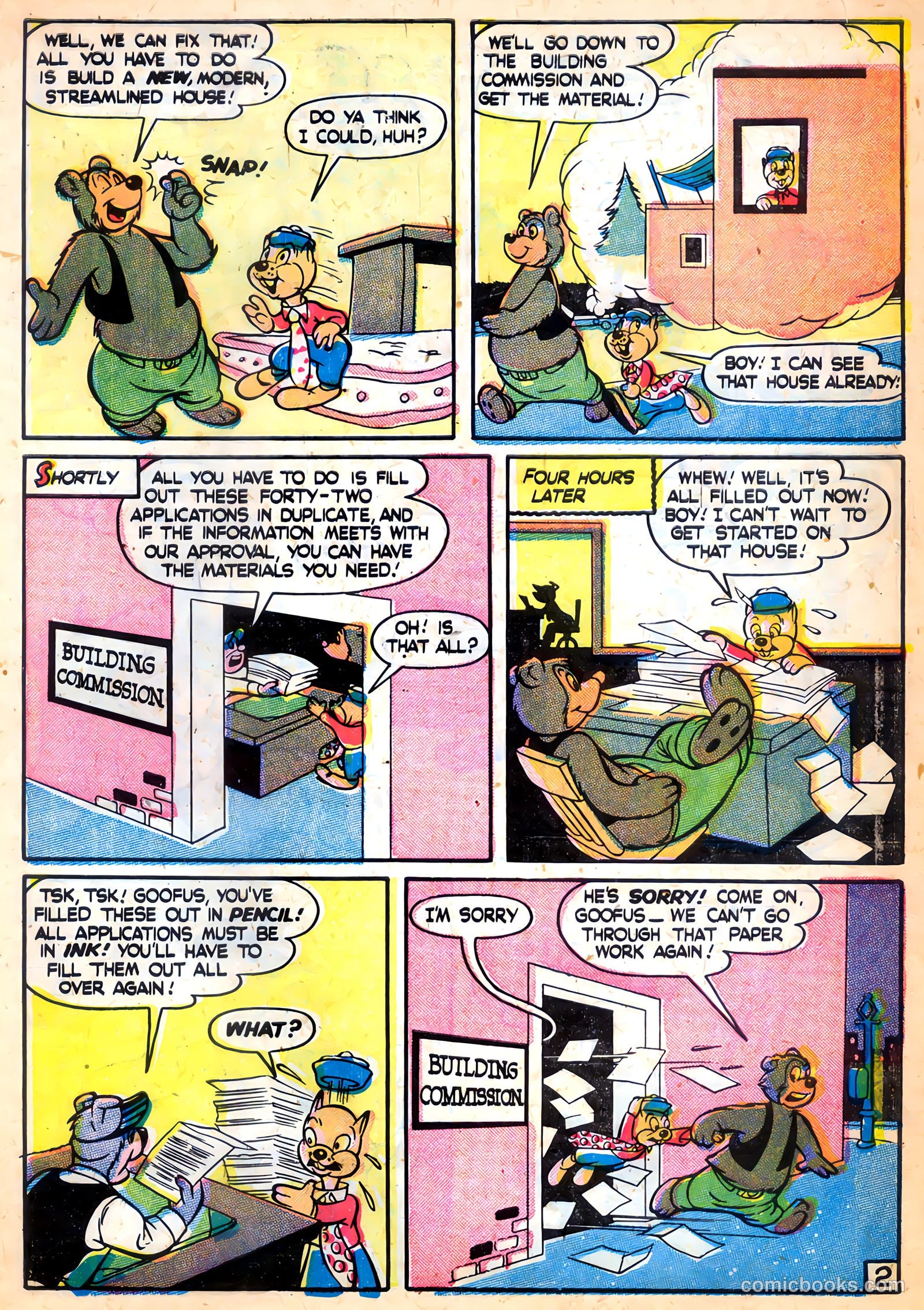 Tick Tock Tales [Tick Tock Comics] #12 (1946) — page 39 of 52