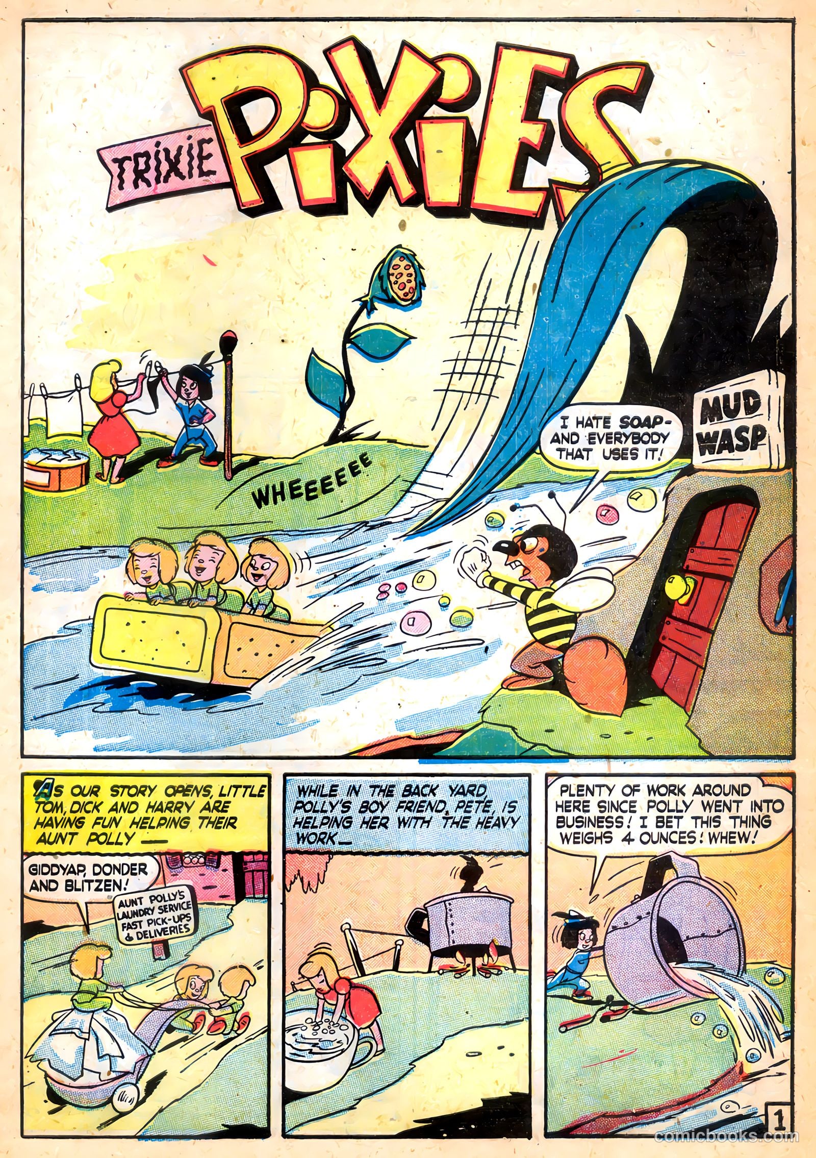 Tick Tock Tales [Tick Tock Comics] #12 (1946) — page 45 of 52