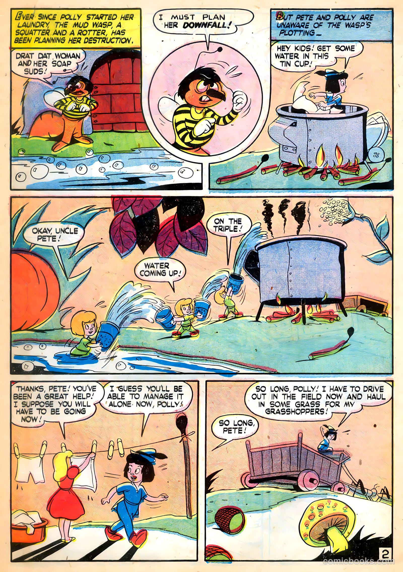 Tick Tock Tales [Tick Tock Comics] #12 (1946) — page 46 of 52