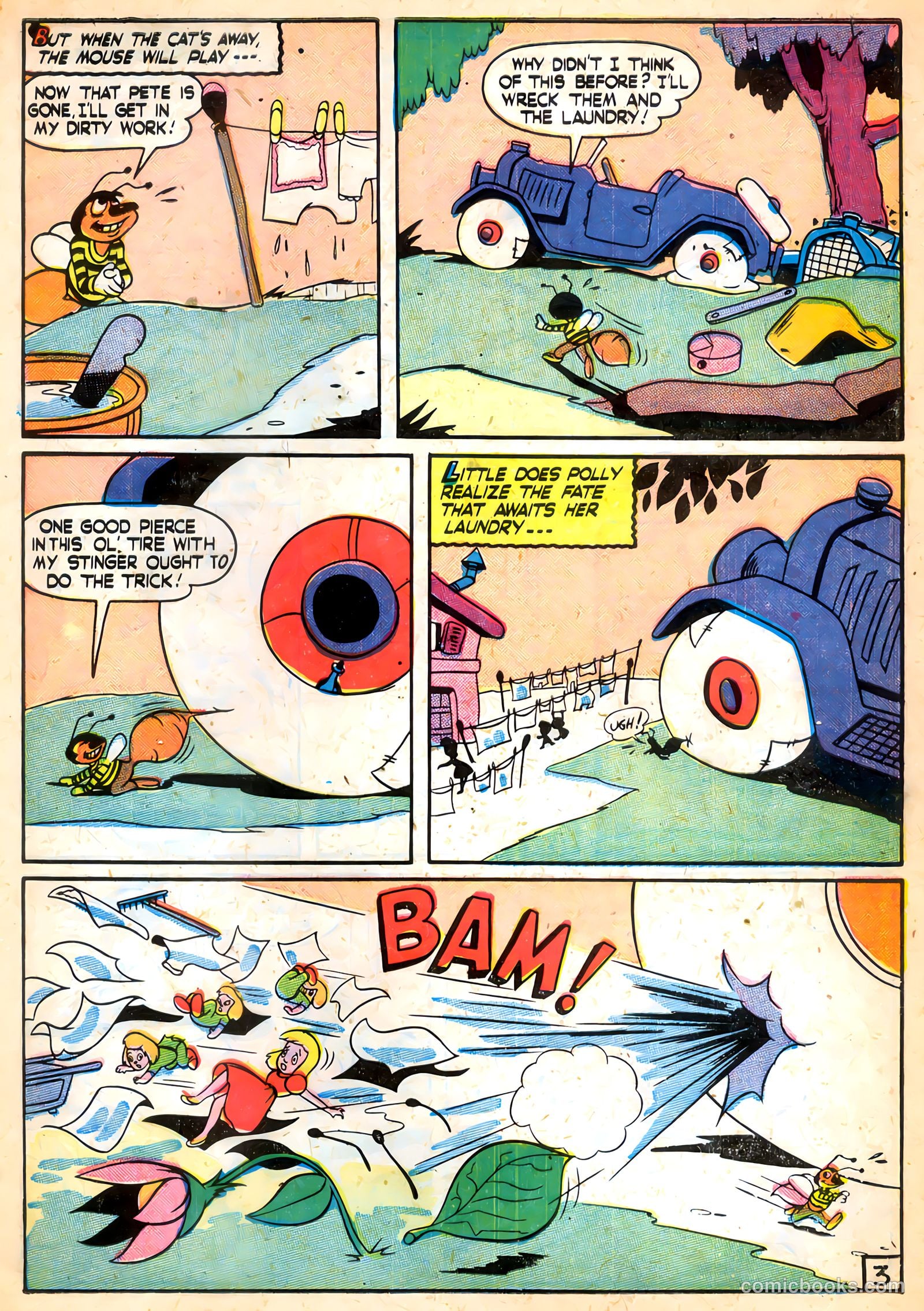 Tick Tock Tales [Tick Tock Comics] #12 (1946) — page 47 of 52