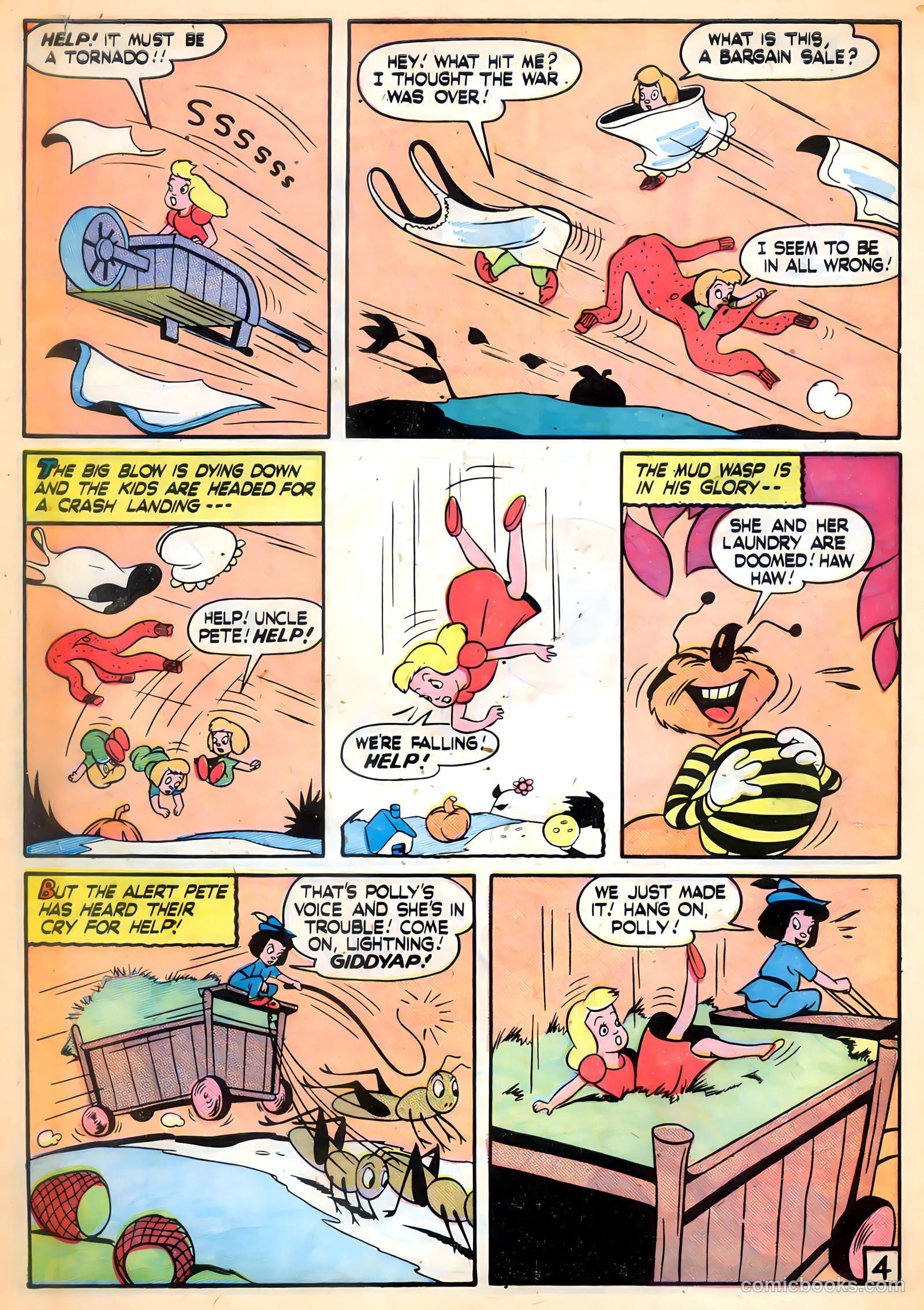 Tick Tock Tales [Tick Tock Comics] #12 (1946) — page 48 of 52
